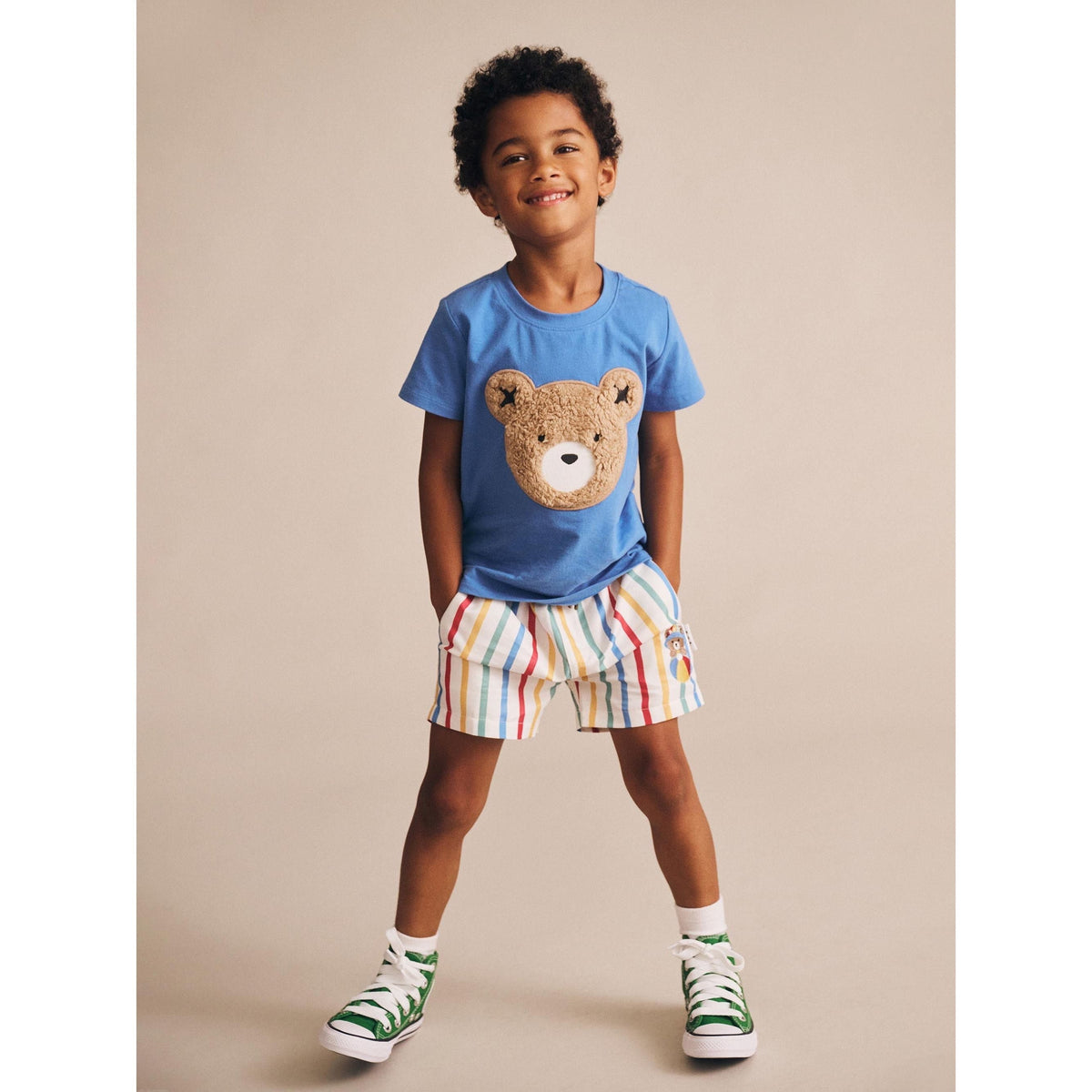 Huxbear Stripey Swim Shorts