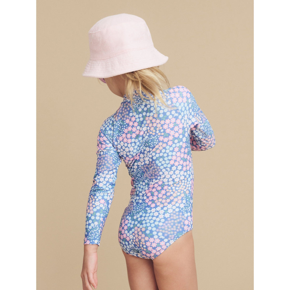 Garden Floral Zip Swimsuit