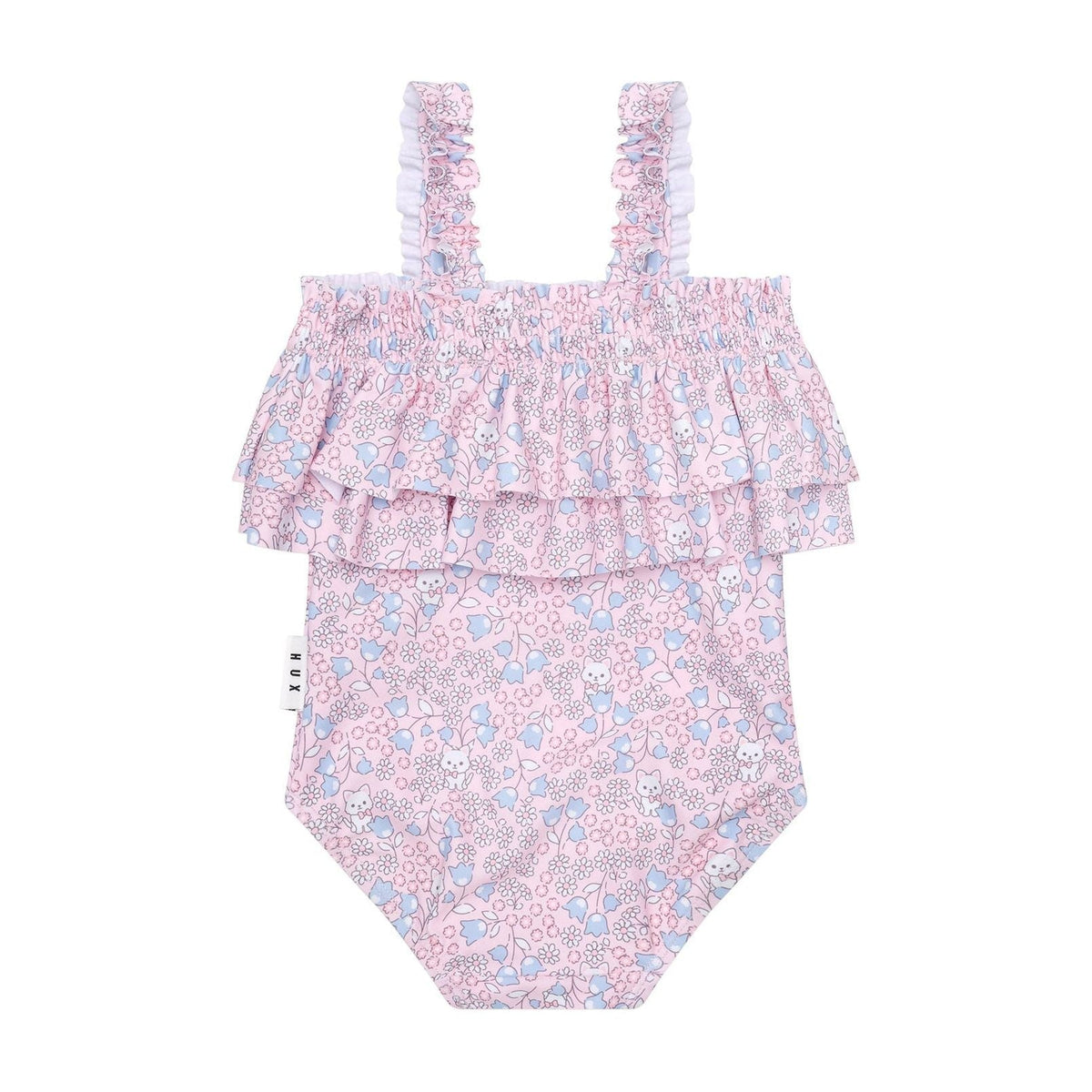 Bluebell Floral Frill Swimsuit