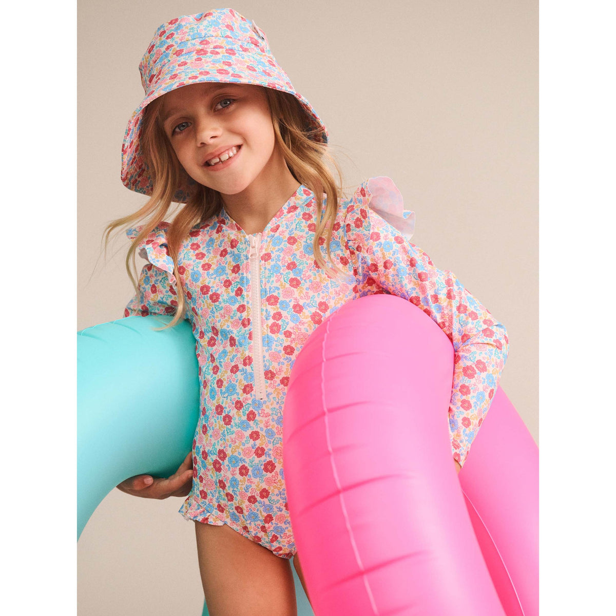 Vintage Floral Swimhat