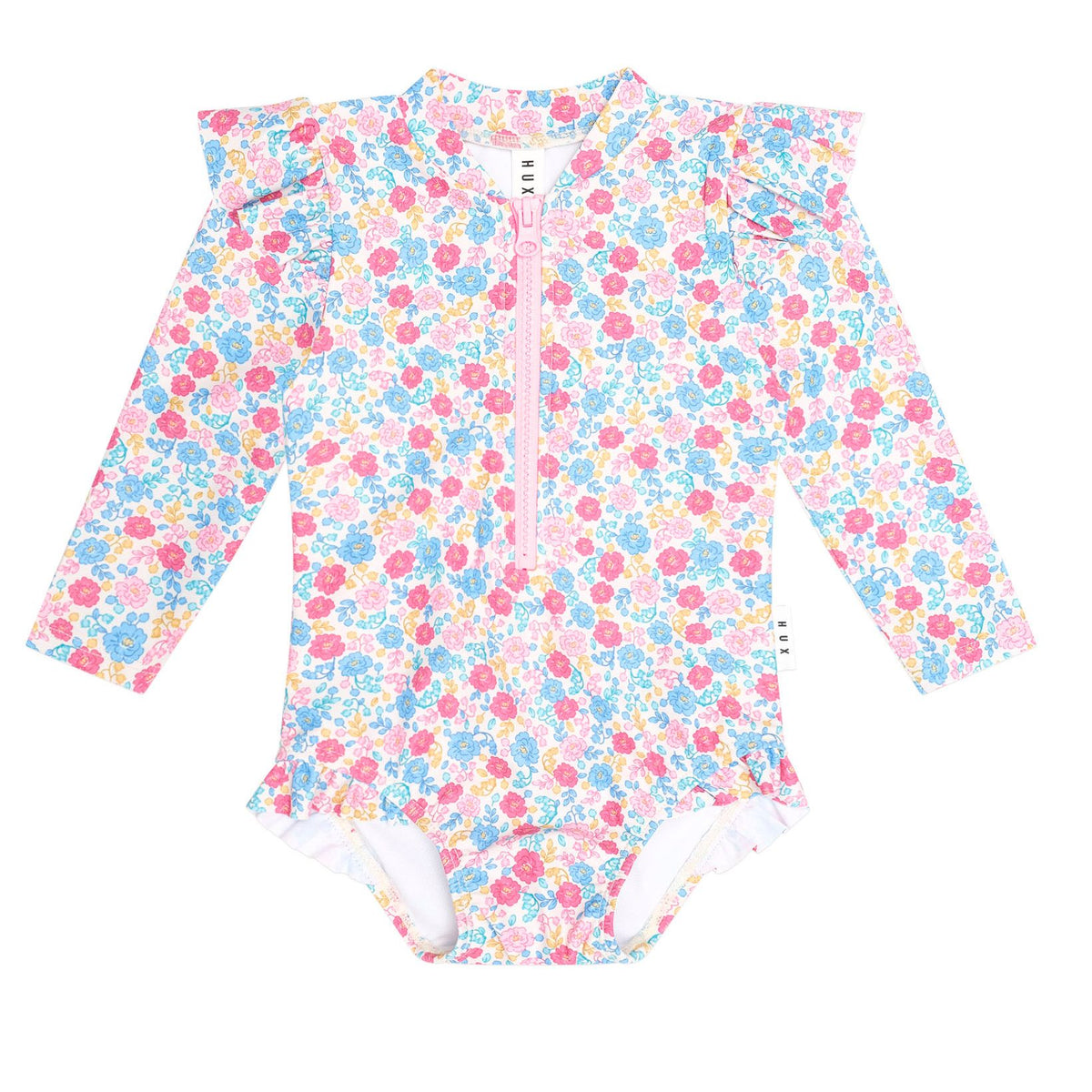 Vintage Floral Swimsuit