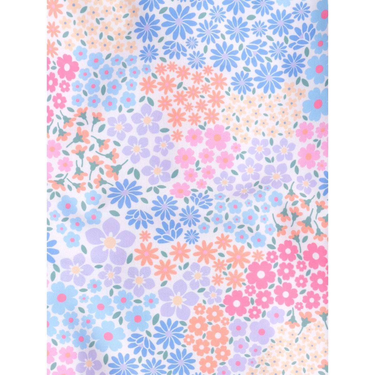 Frill Swimsuit Floral Bloom
