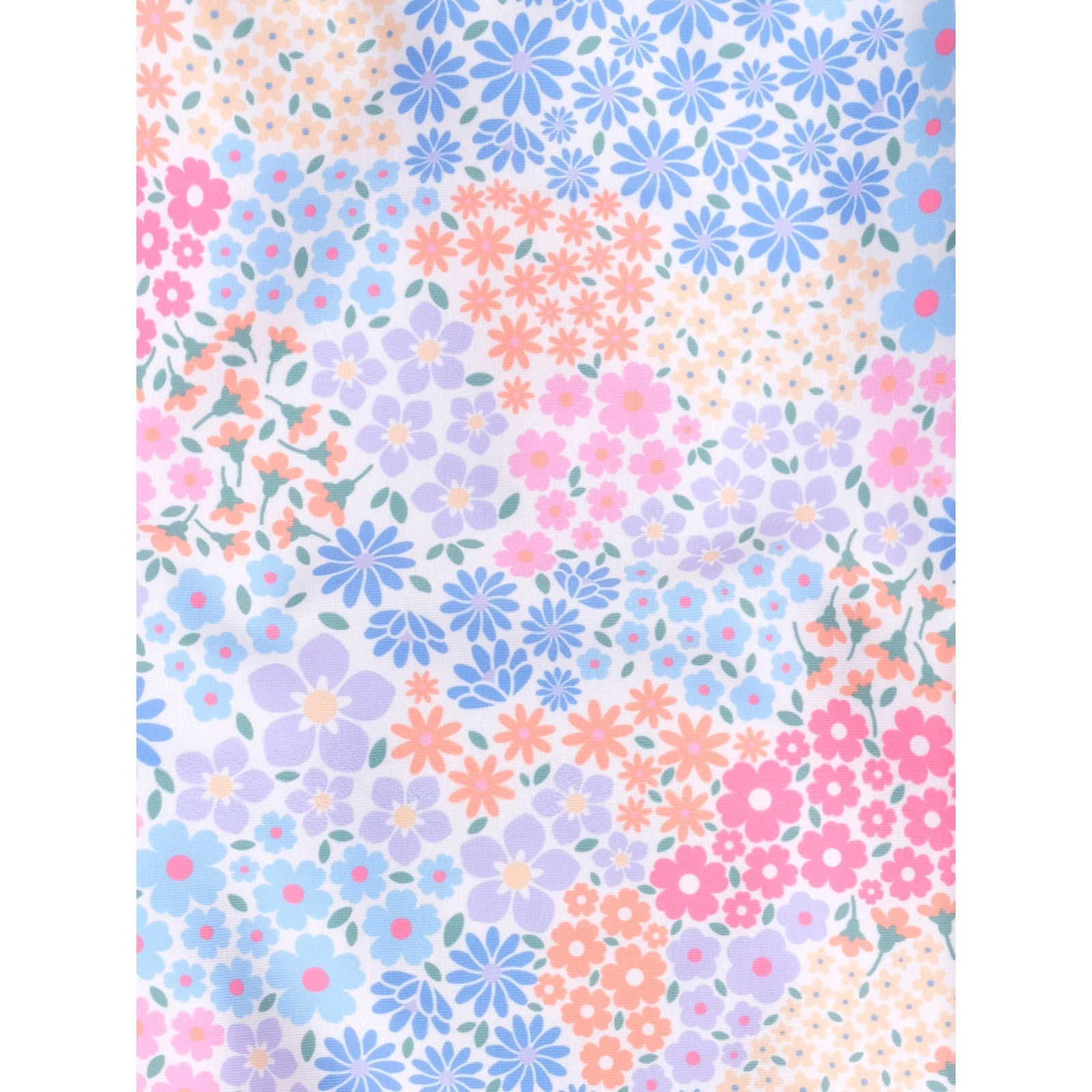 Frill Swimsuit Floral Bloom