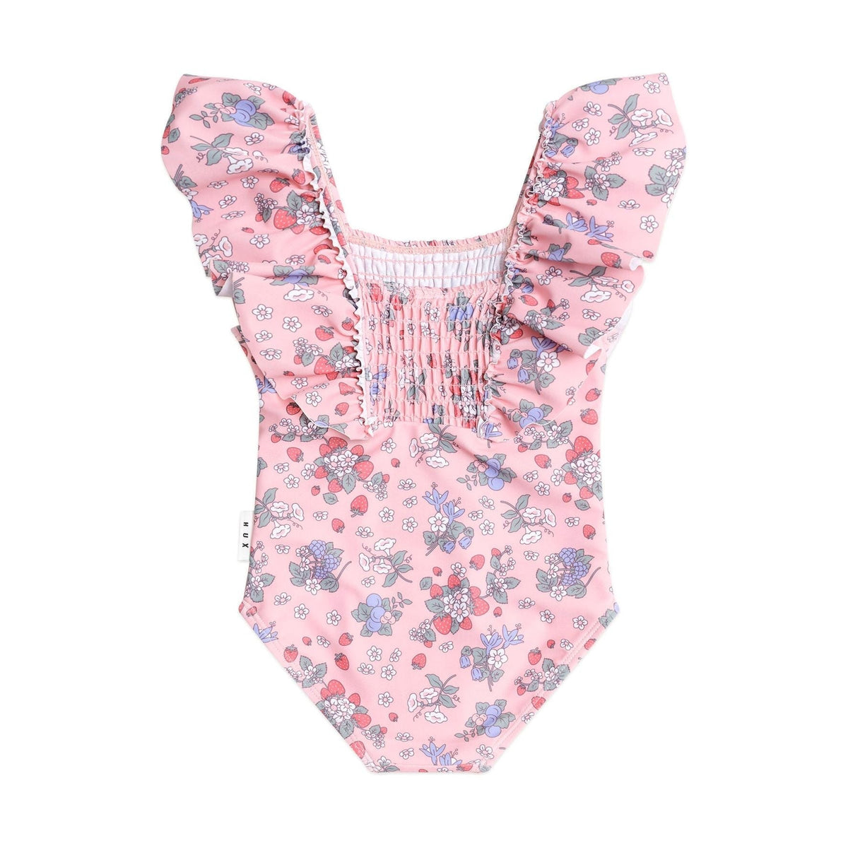 Strawberry Garden Shirred Swimsuit