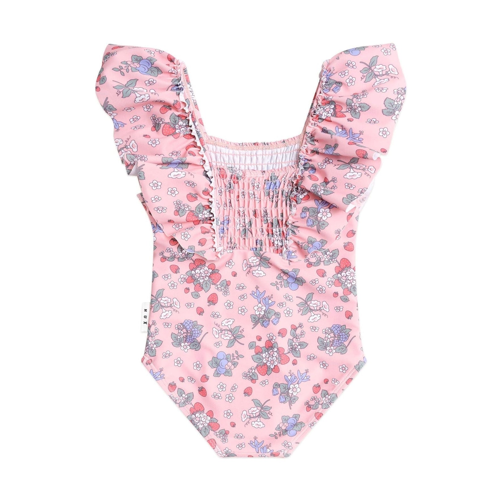 Strawberry Garden Shirred Swimsuit