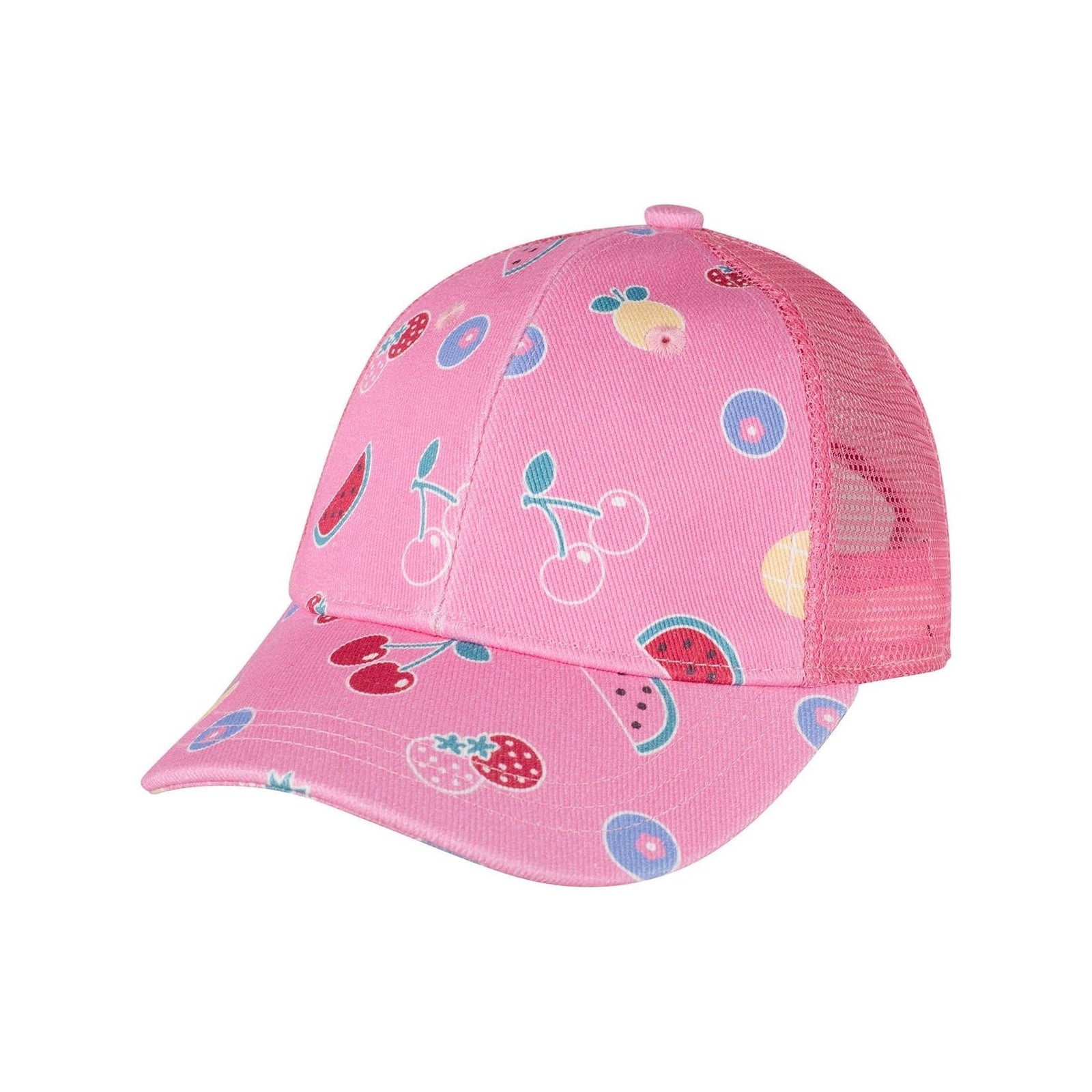 Pink Fruit Emoji Cap
