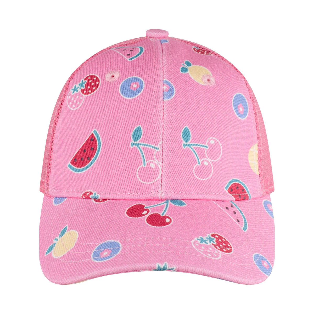 Pink Fruit Emoji Cap