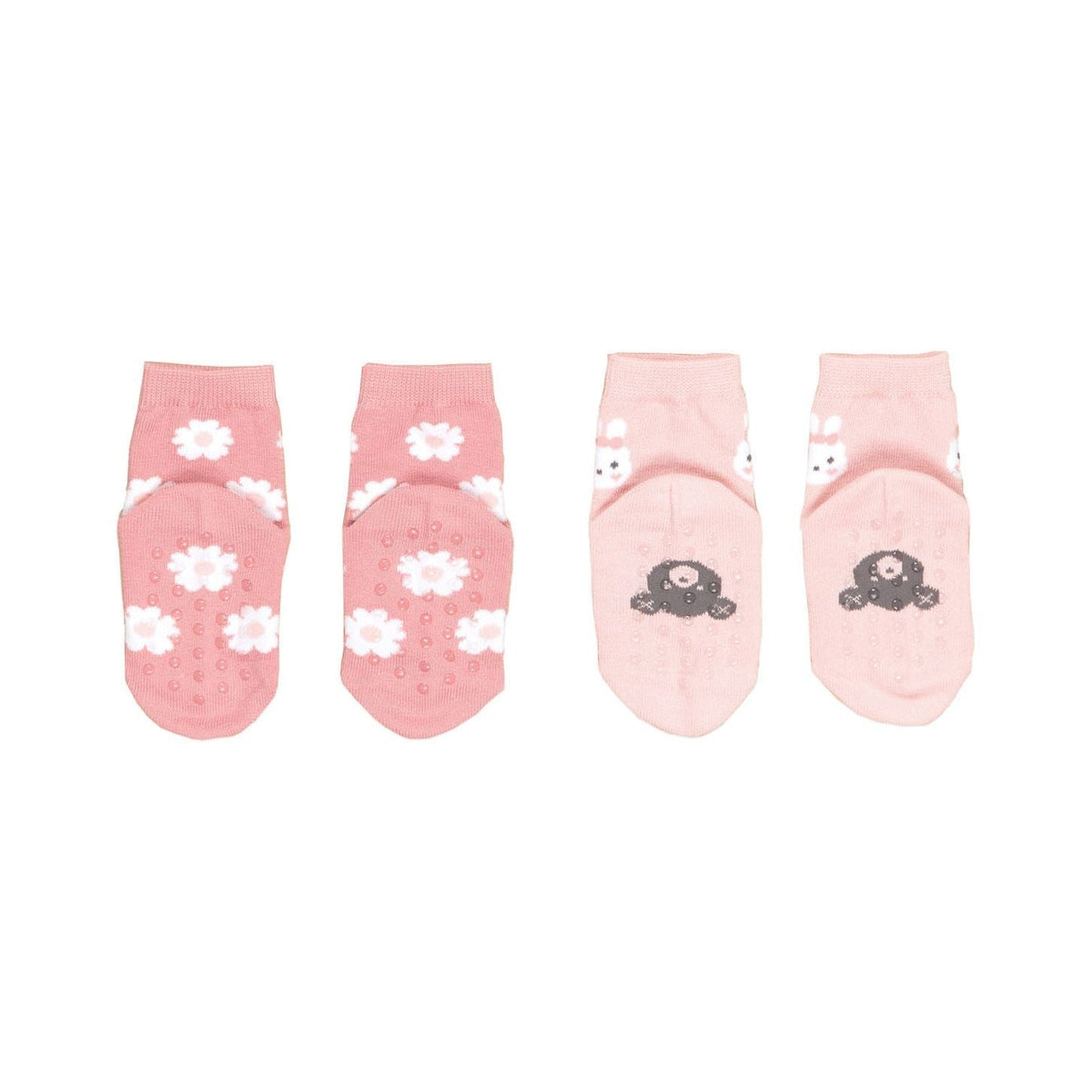 Bunny Flower 2Pk Sock