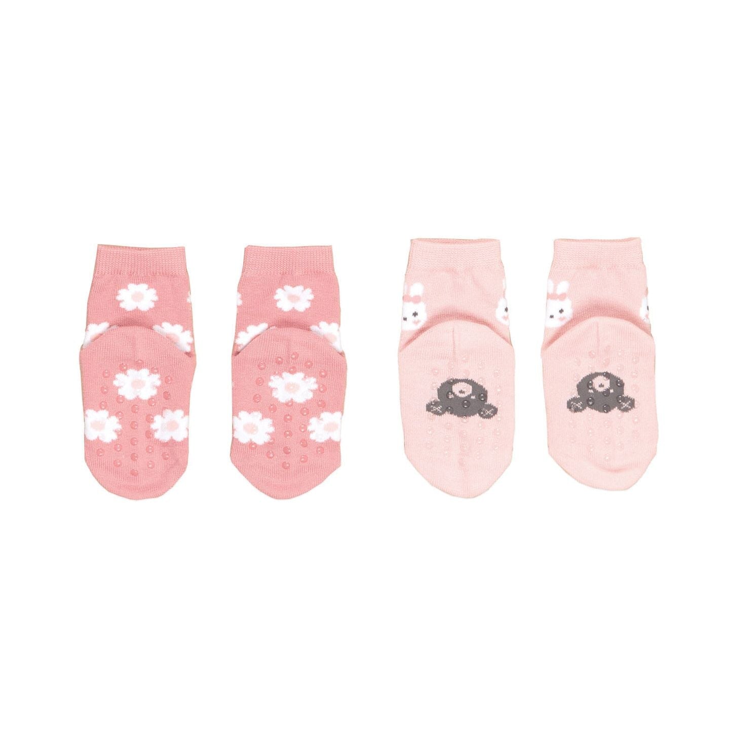 Bunny Flower 2Pk Sock