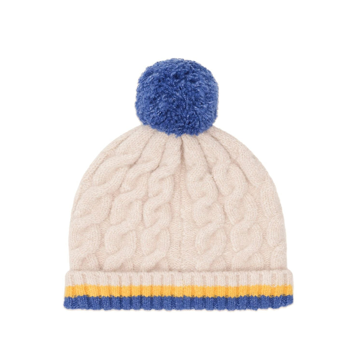 Cable Stripe Beanie