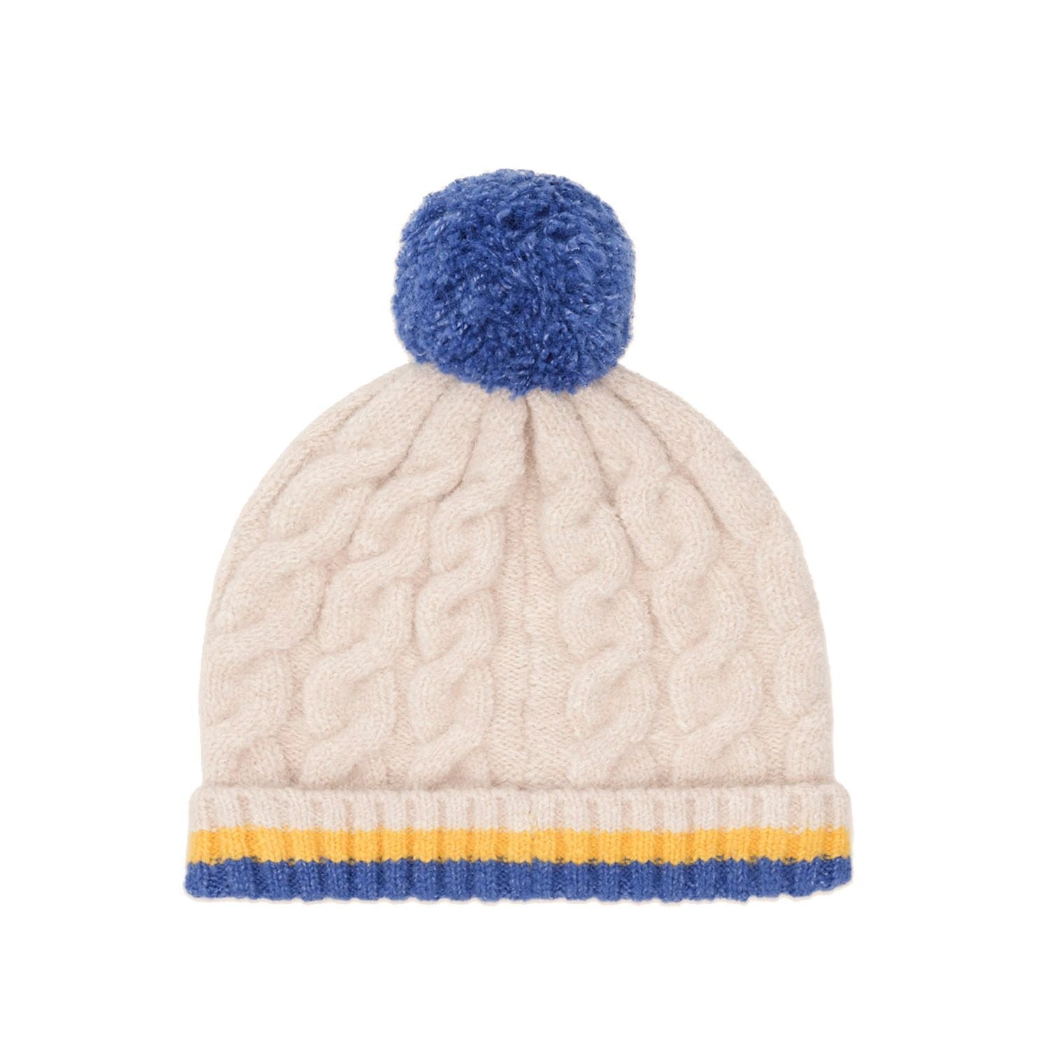 Cable Stripe Beanie