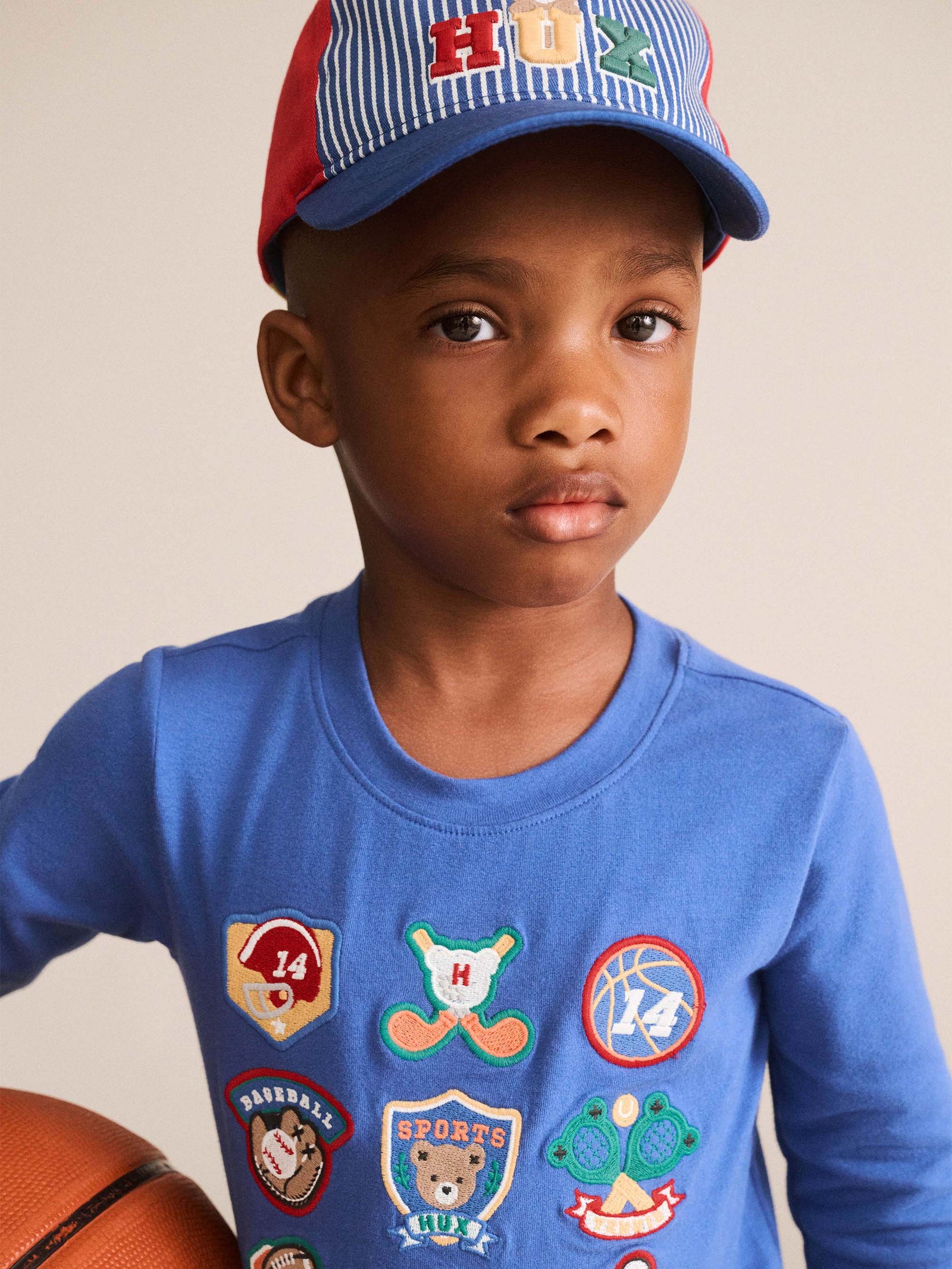 3D Hux Stripe Spliced Hat