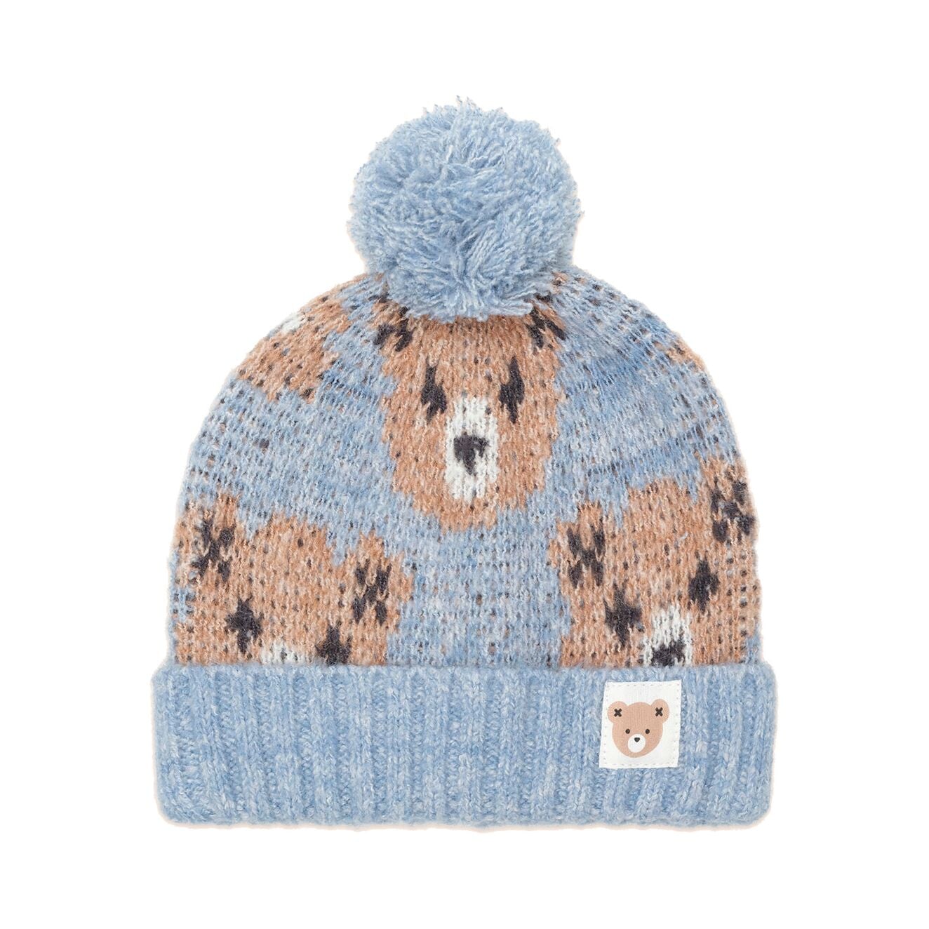 Dusk Blue Huxbear Knit Beanie