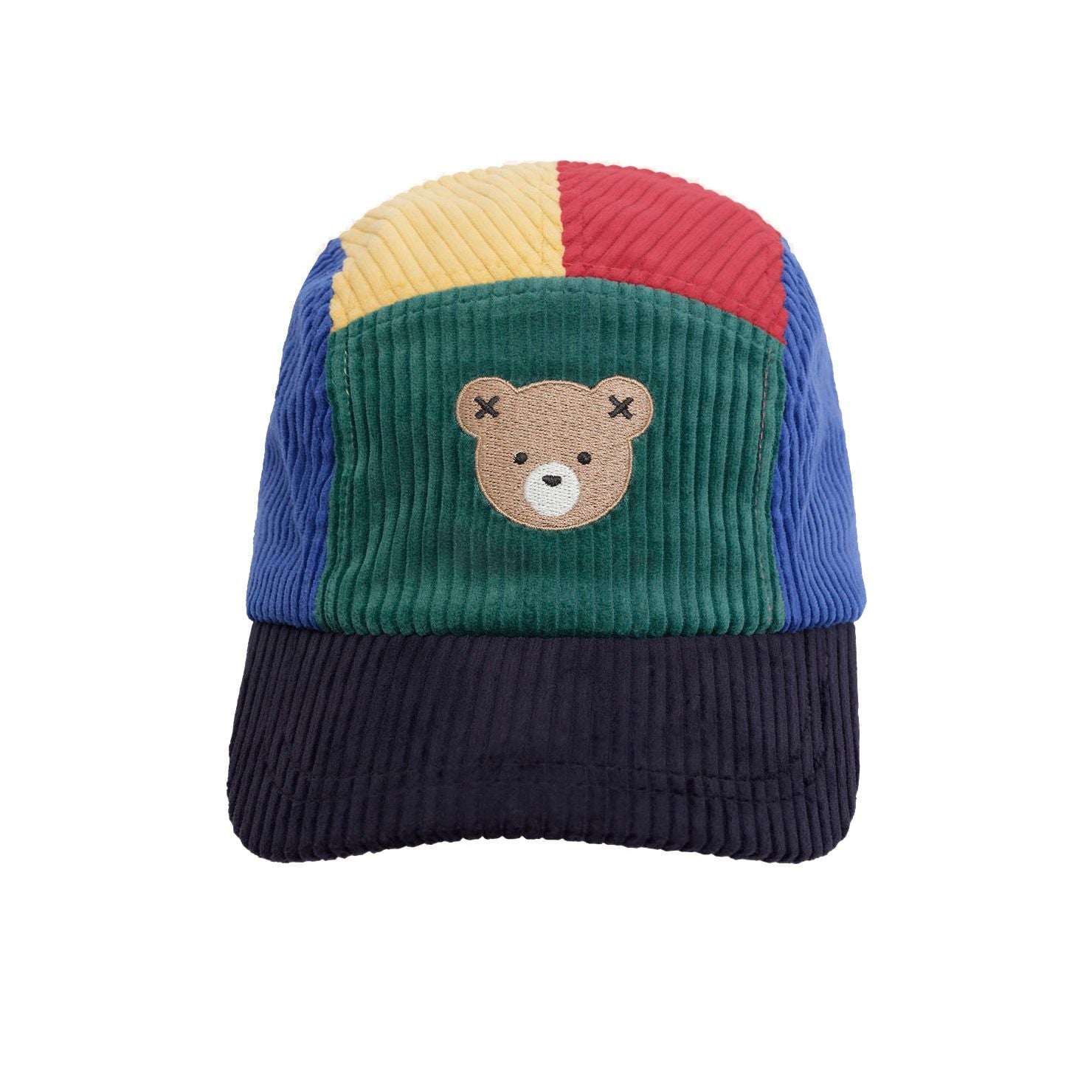 Colour Block Cord Panel Cap