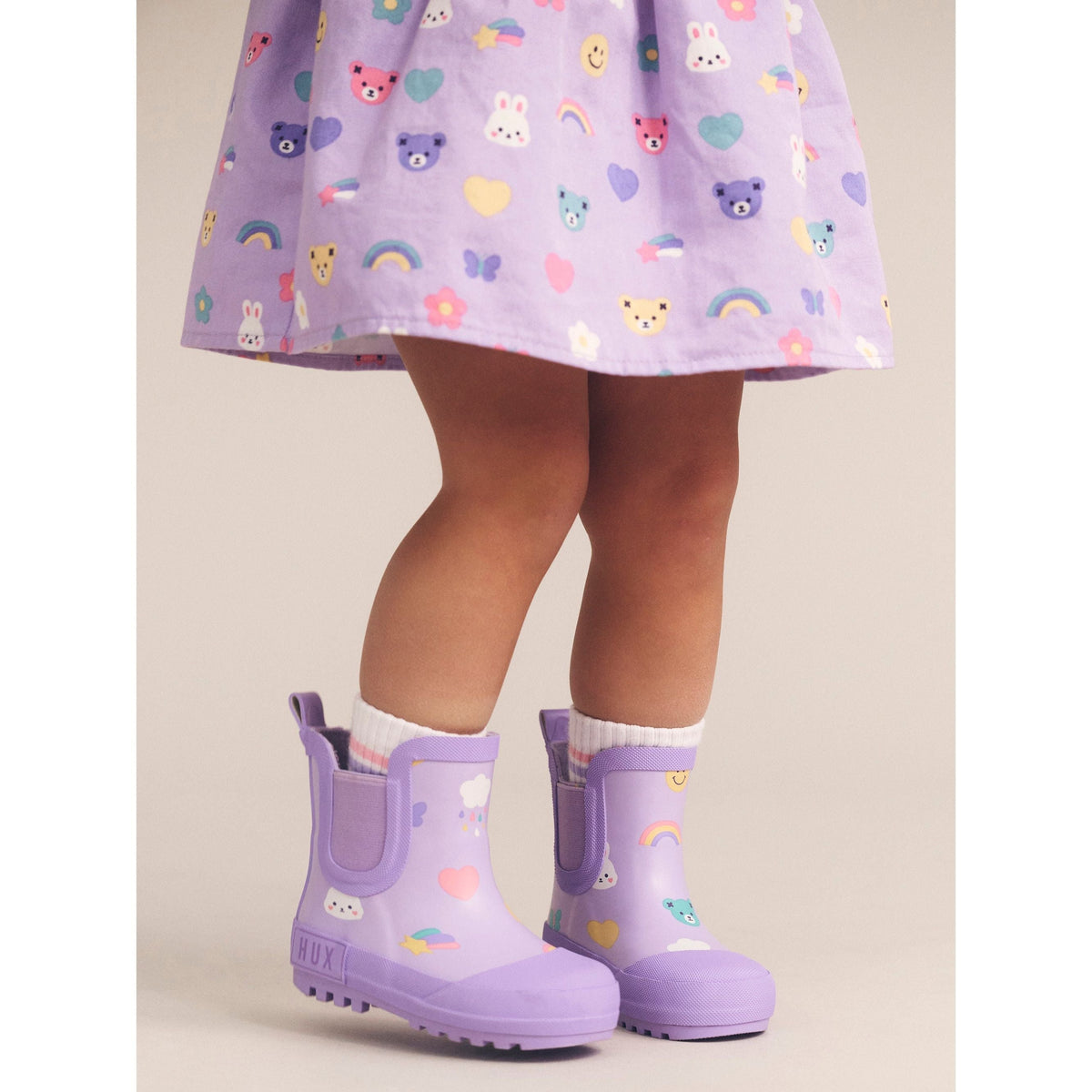 Hux Emoji Rainboot