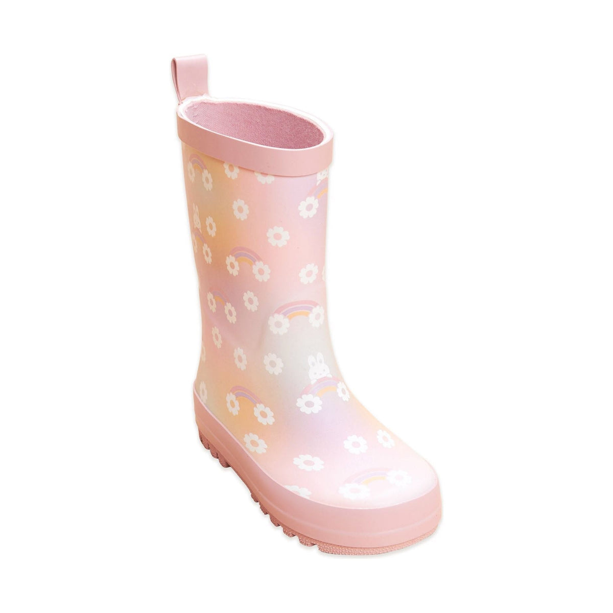 Rainbow Bunny Rainboot