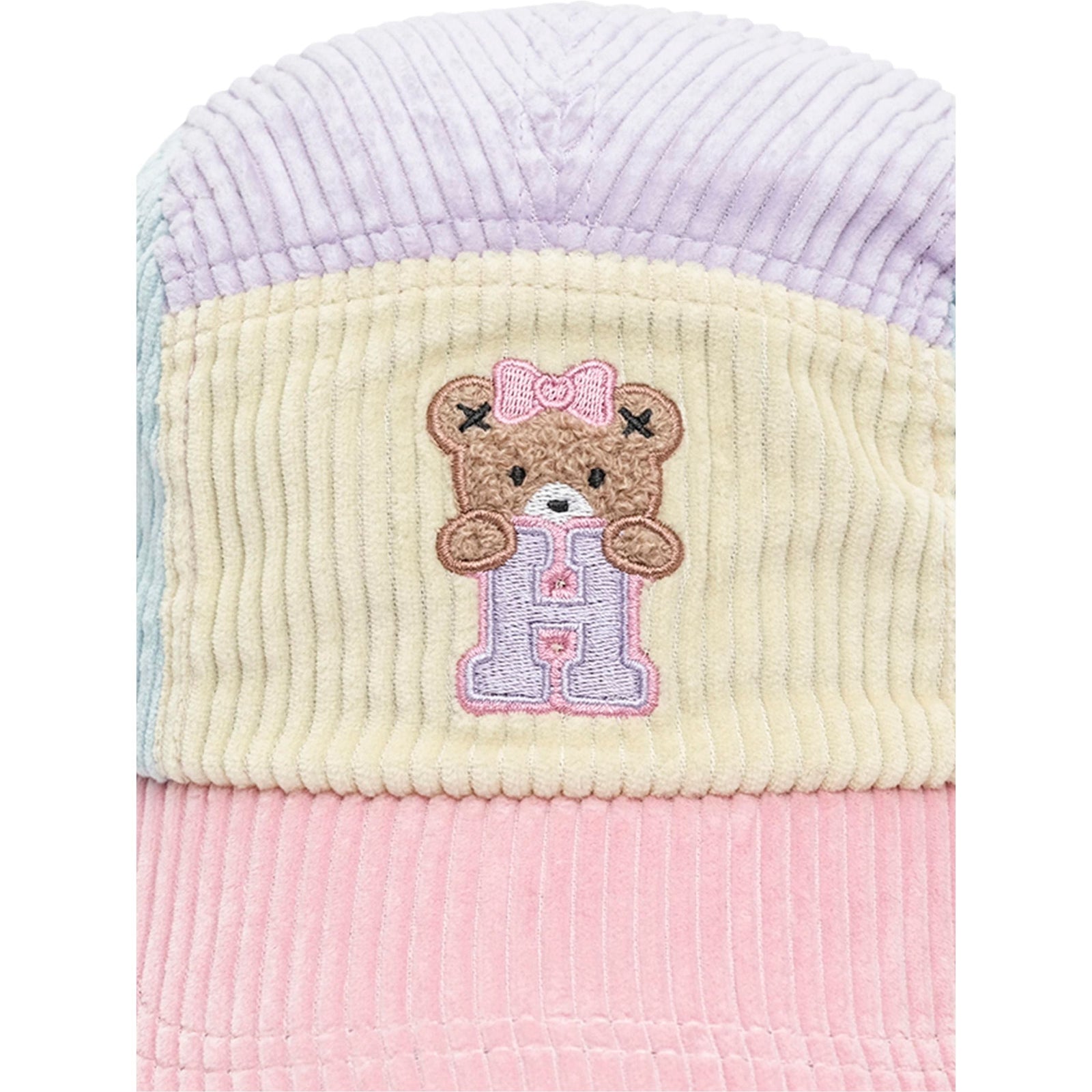 Blush Colour Block Cord Cap