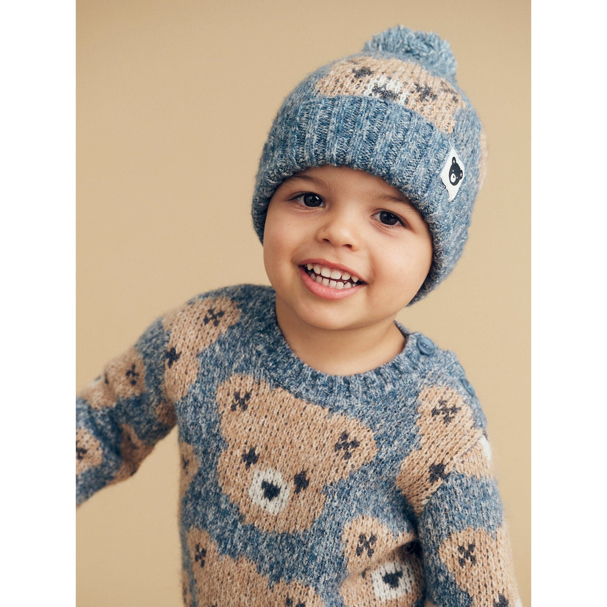 Night Huxbear Knit Beanie