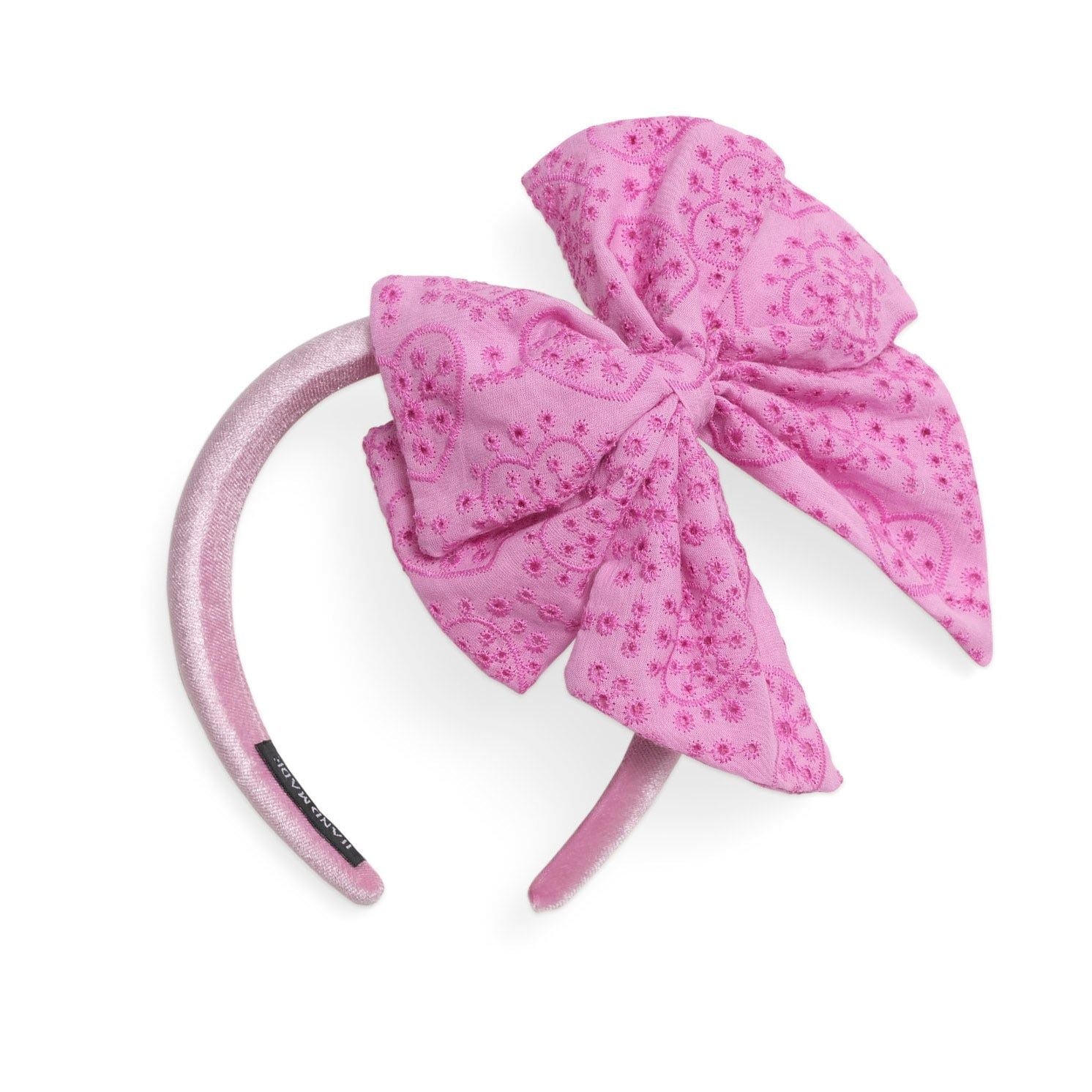 Pussybow Broderie Headband