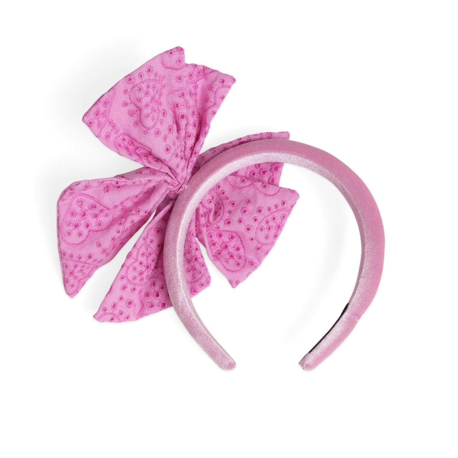 Pussybow Broderie Headband