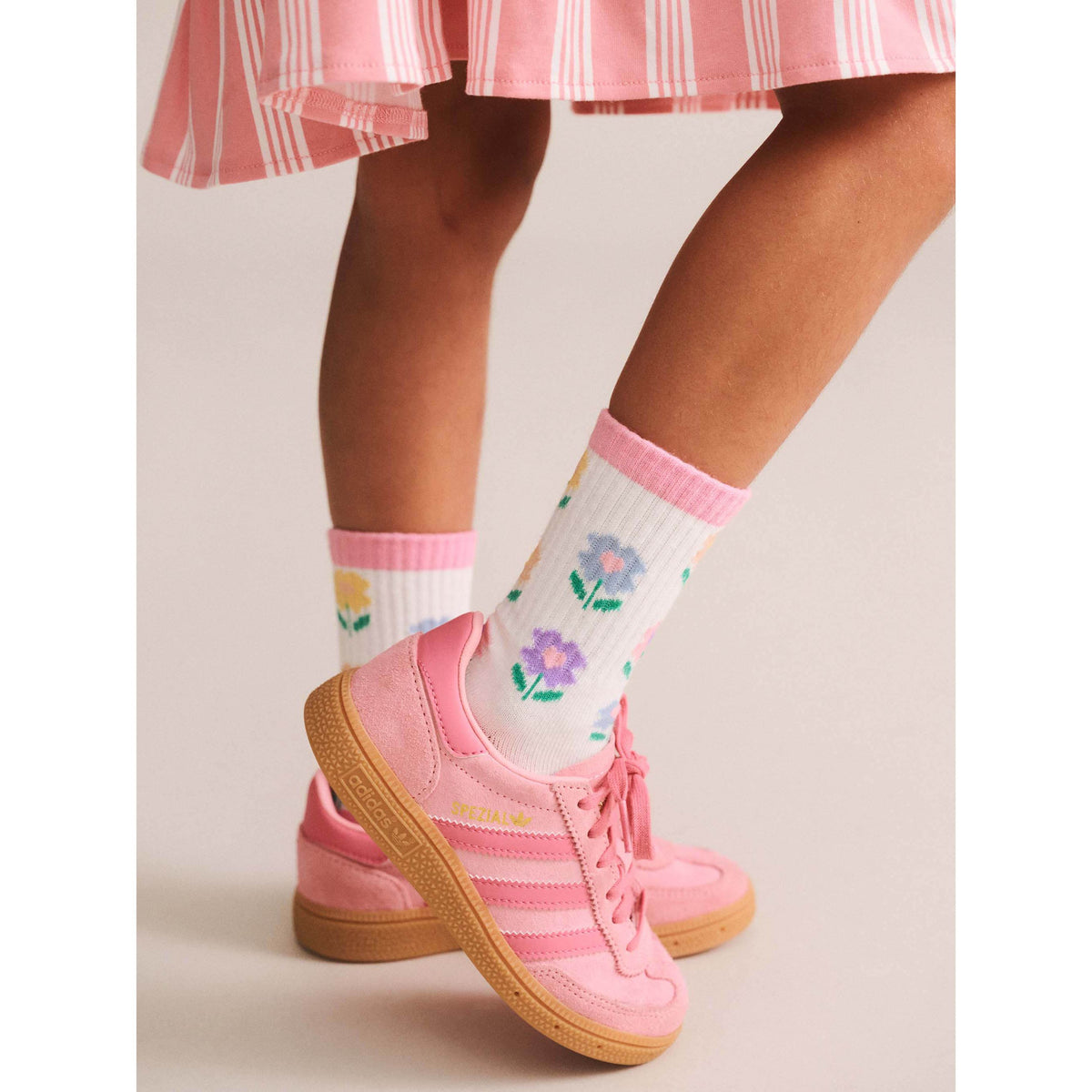 3Pk Girls Sports Socks