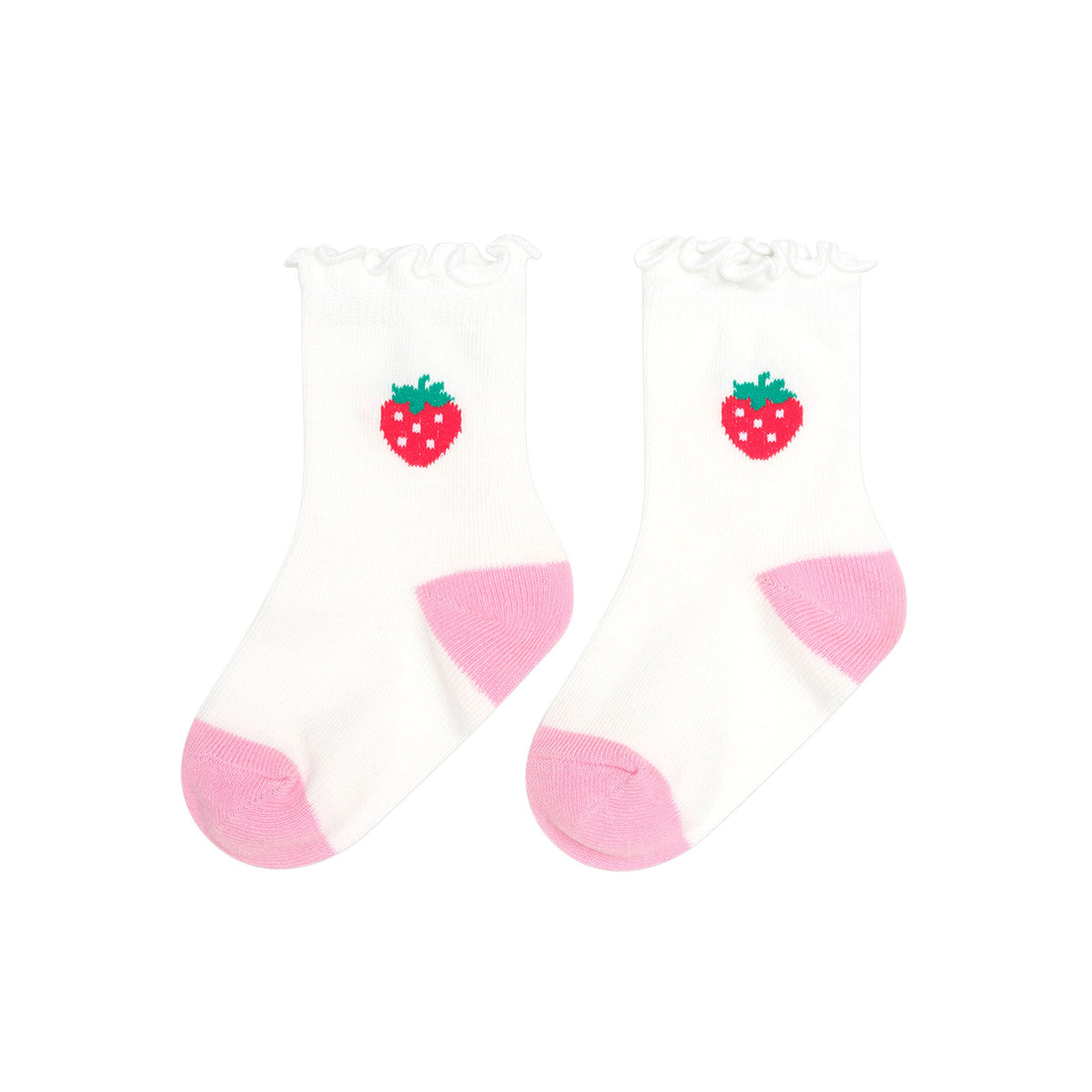 3Pk Girls Frill Socks