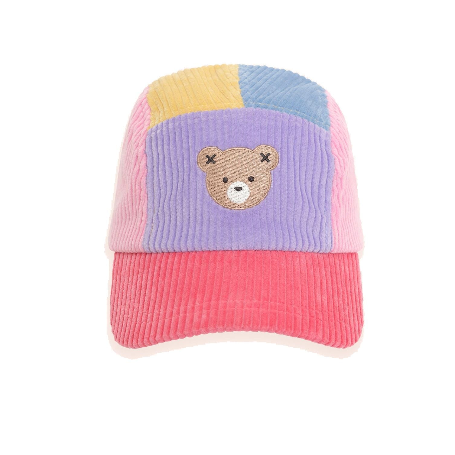 Colour Block Cord Panel Cap