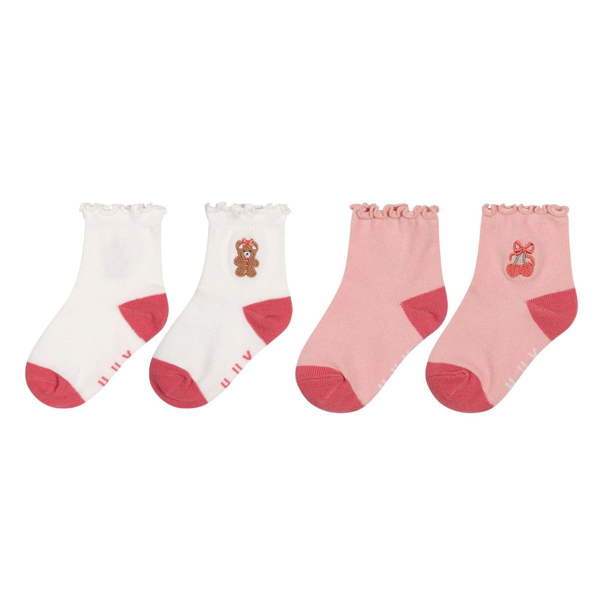 Frilly Festive Socks 2 Pack