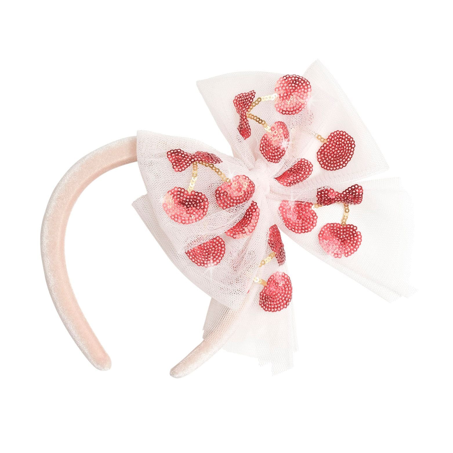 Sequin Cherry Pie Headband