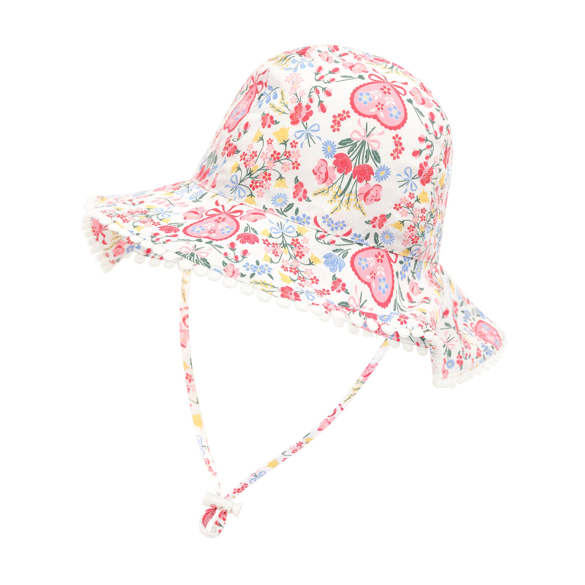 Scallop Floral Sunhat