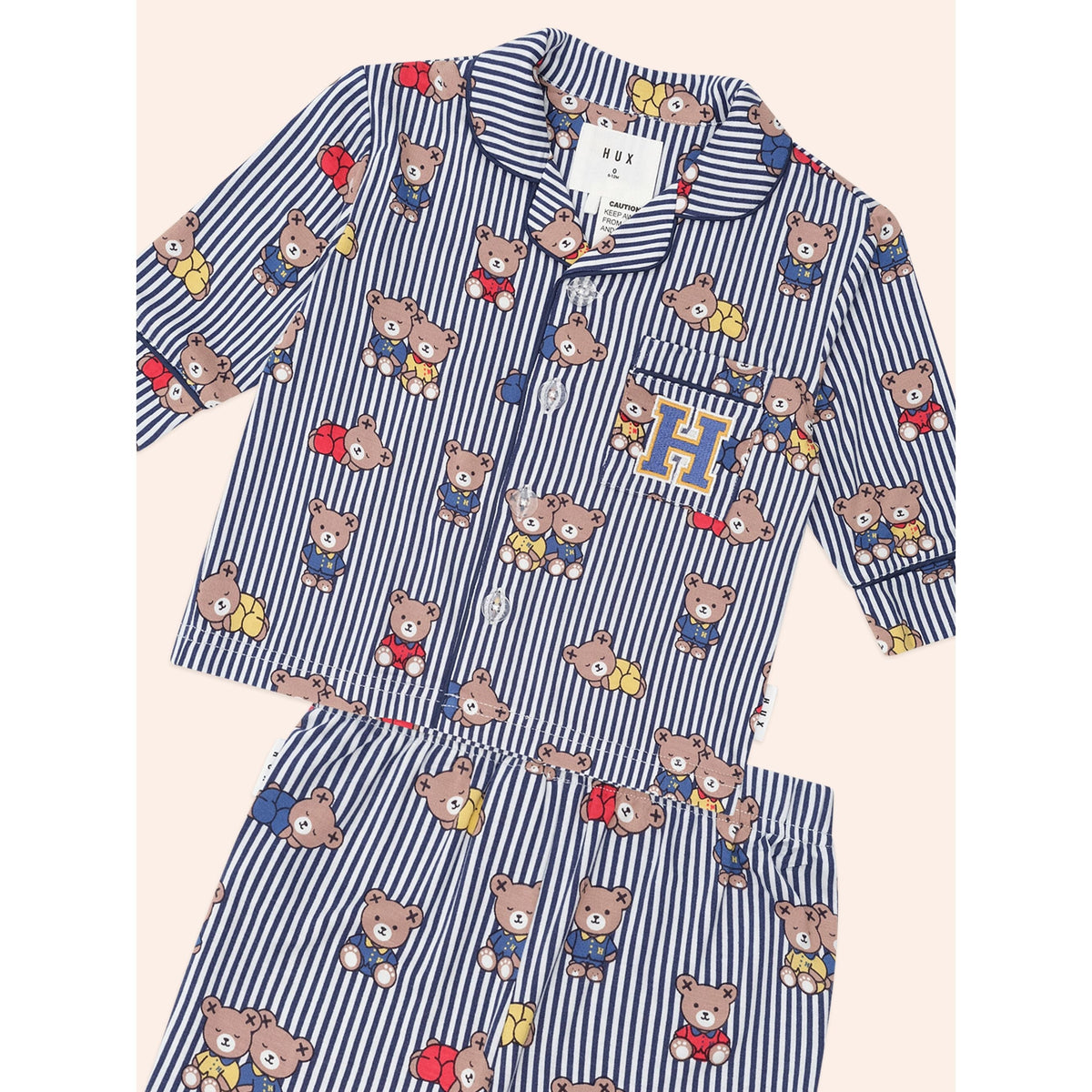 Sleepy Hux Stripe Pj Set