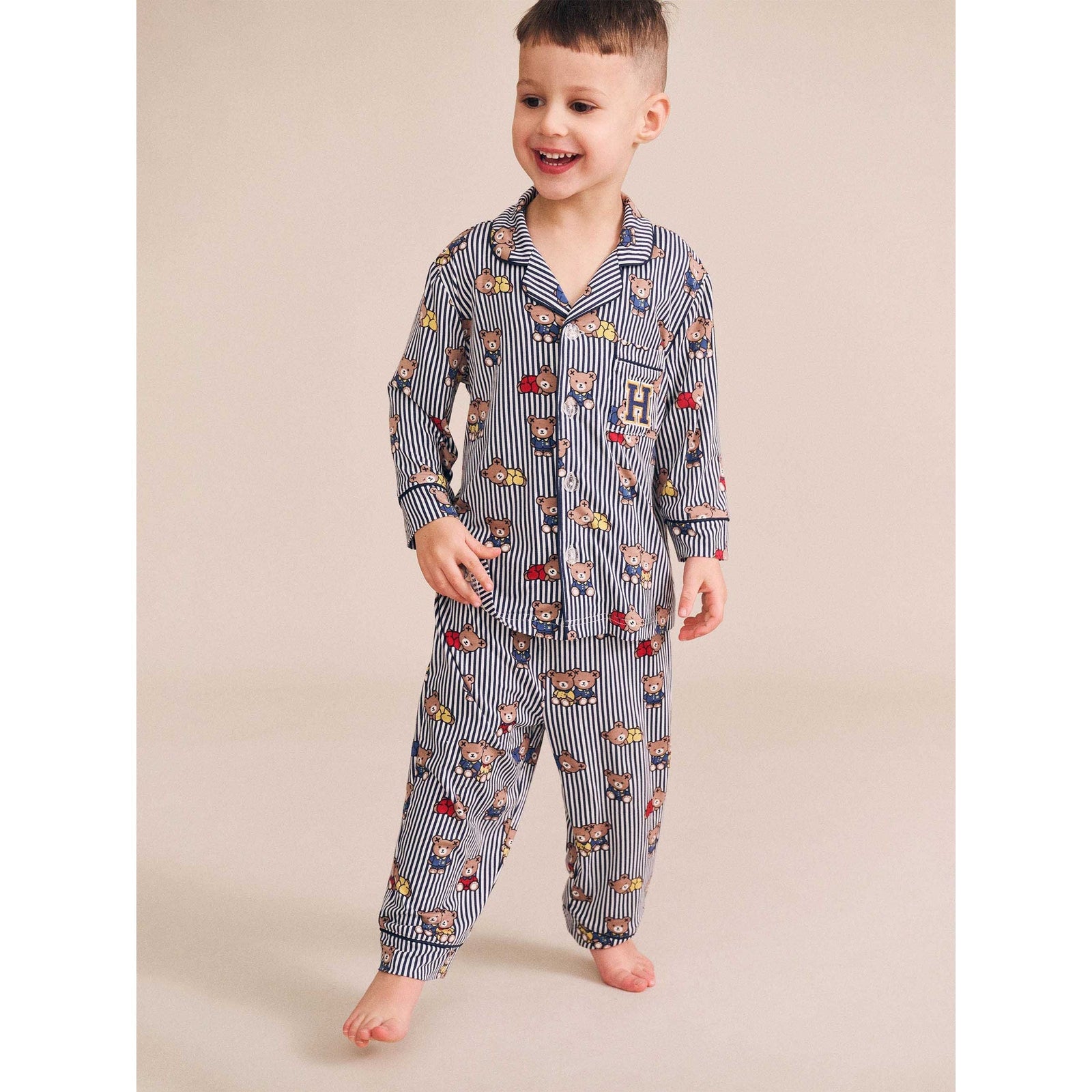 Sleepy Hux Stripe Pj Set