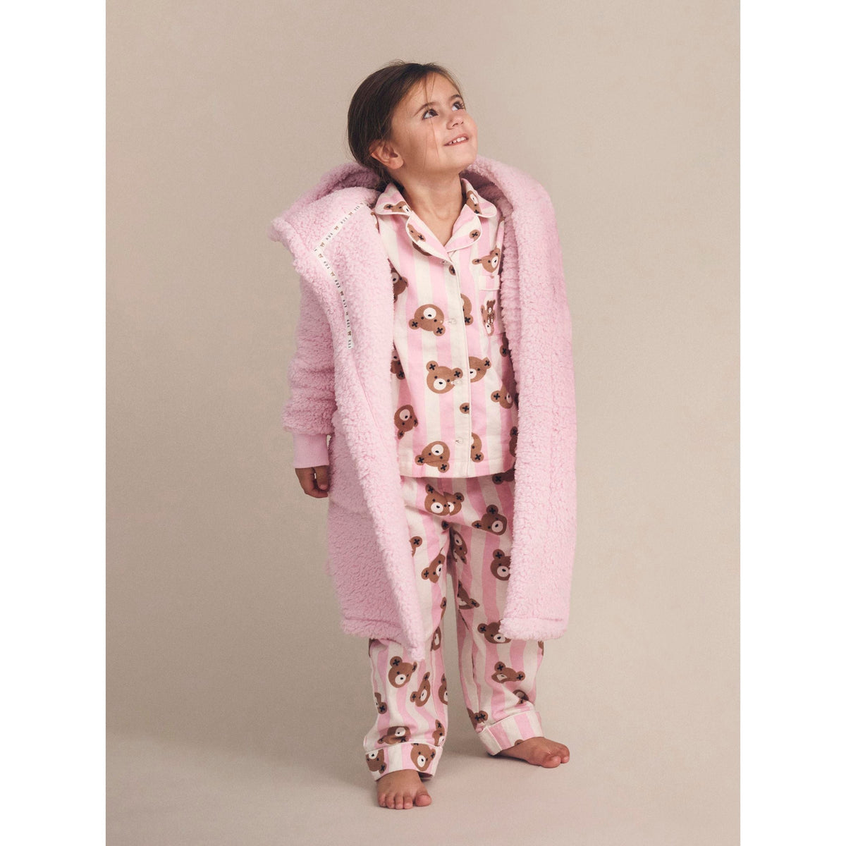Rose Classic Hux Stripe Sleep Set
