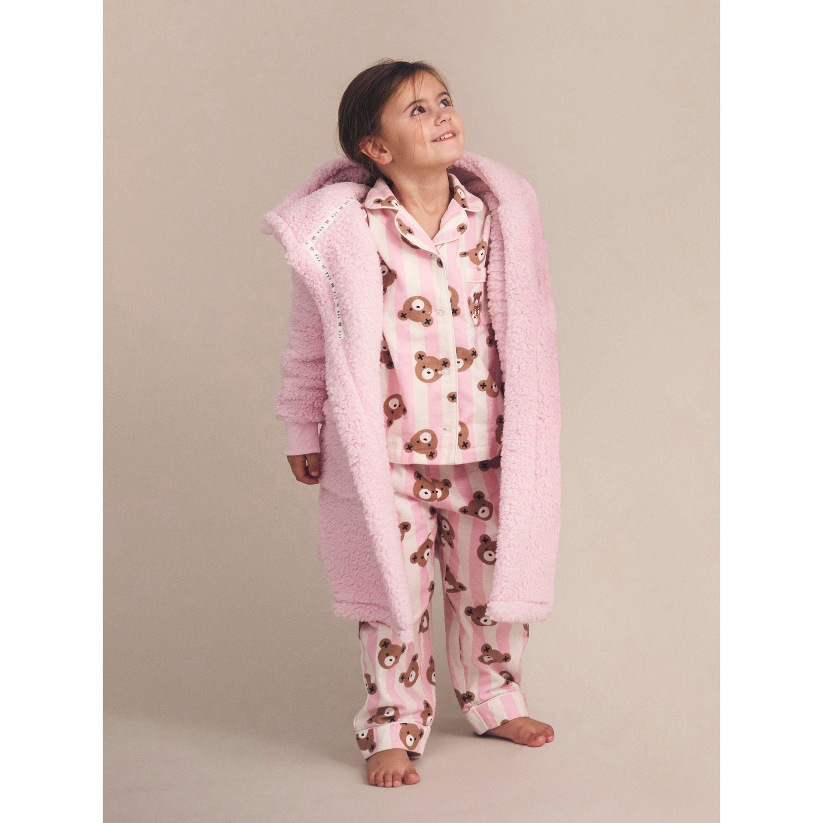 Rose Classic Hux Stripe Sleep Set