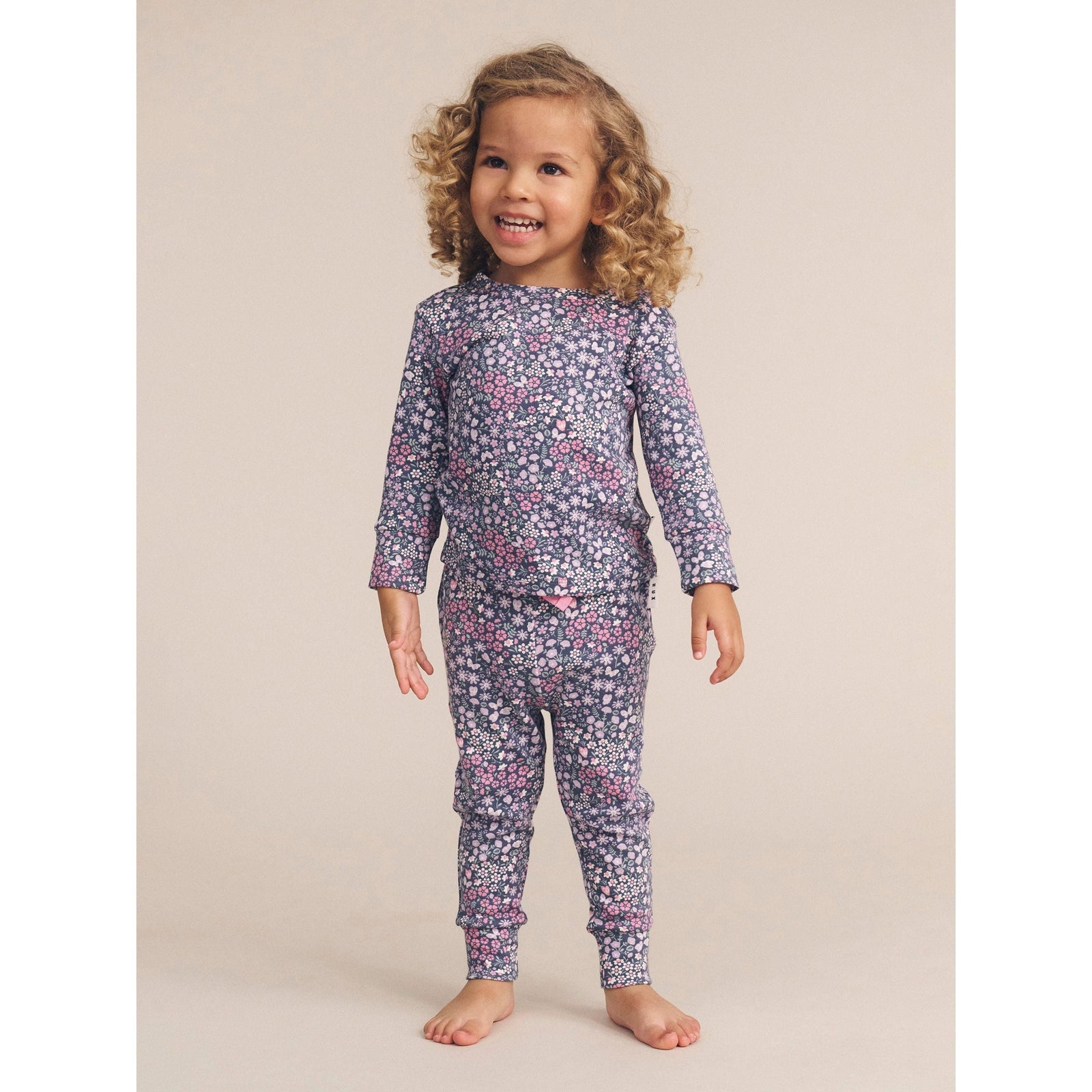 Midnight Flower Garden Sleep Set
