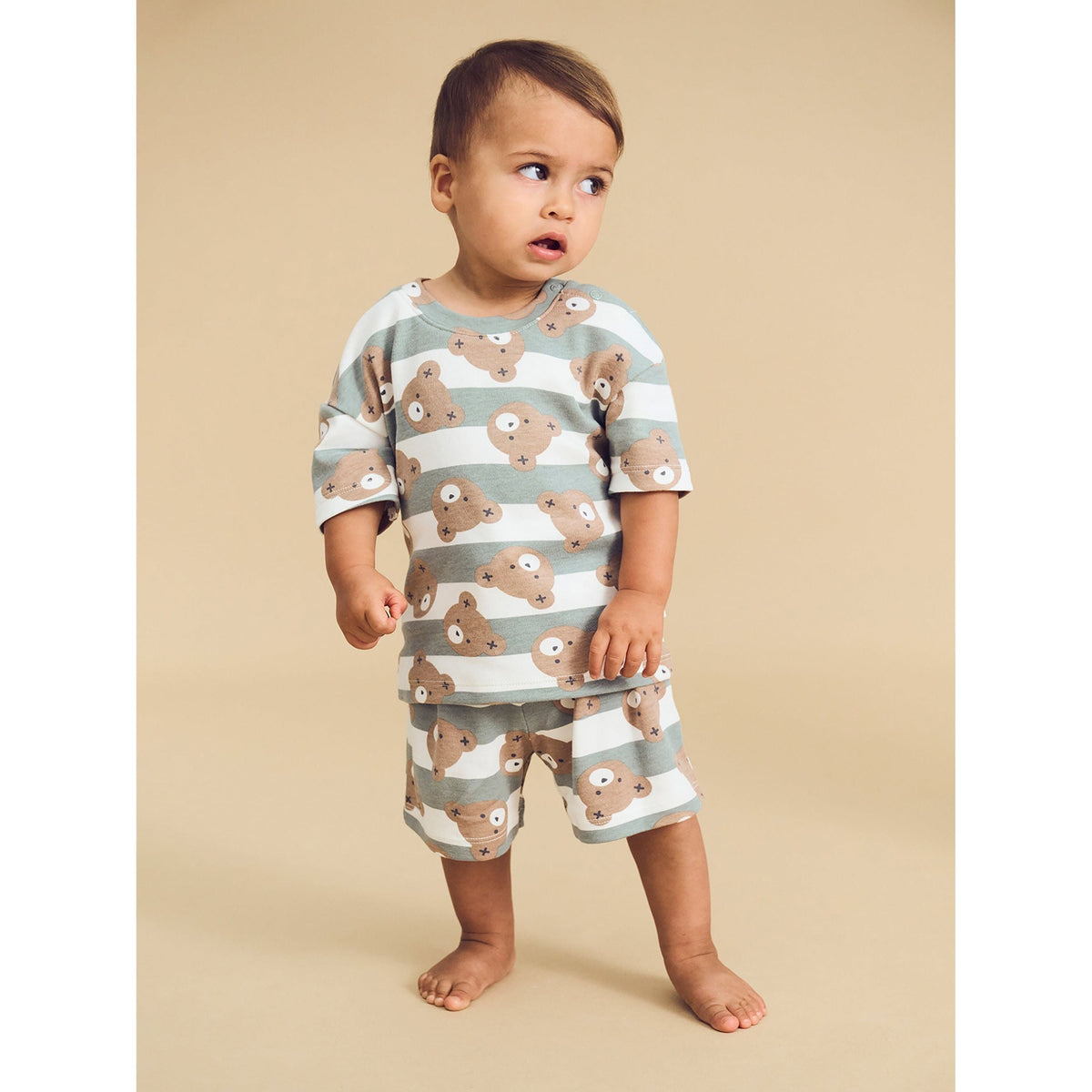 Huxbear Stripe Xmas Pj Set