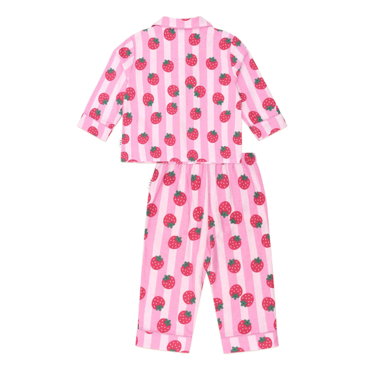 Strawberry Fields Forever Stripe Flannel Pj
