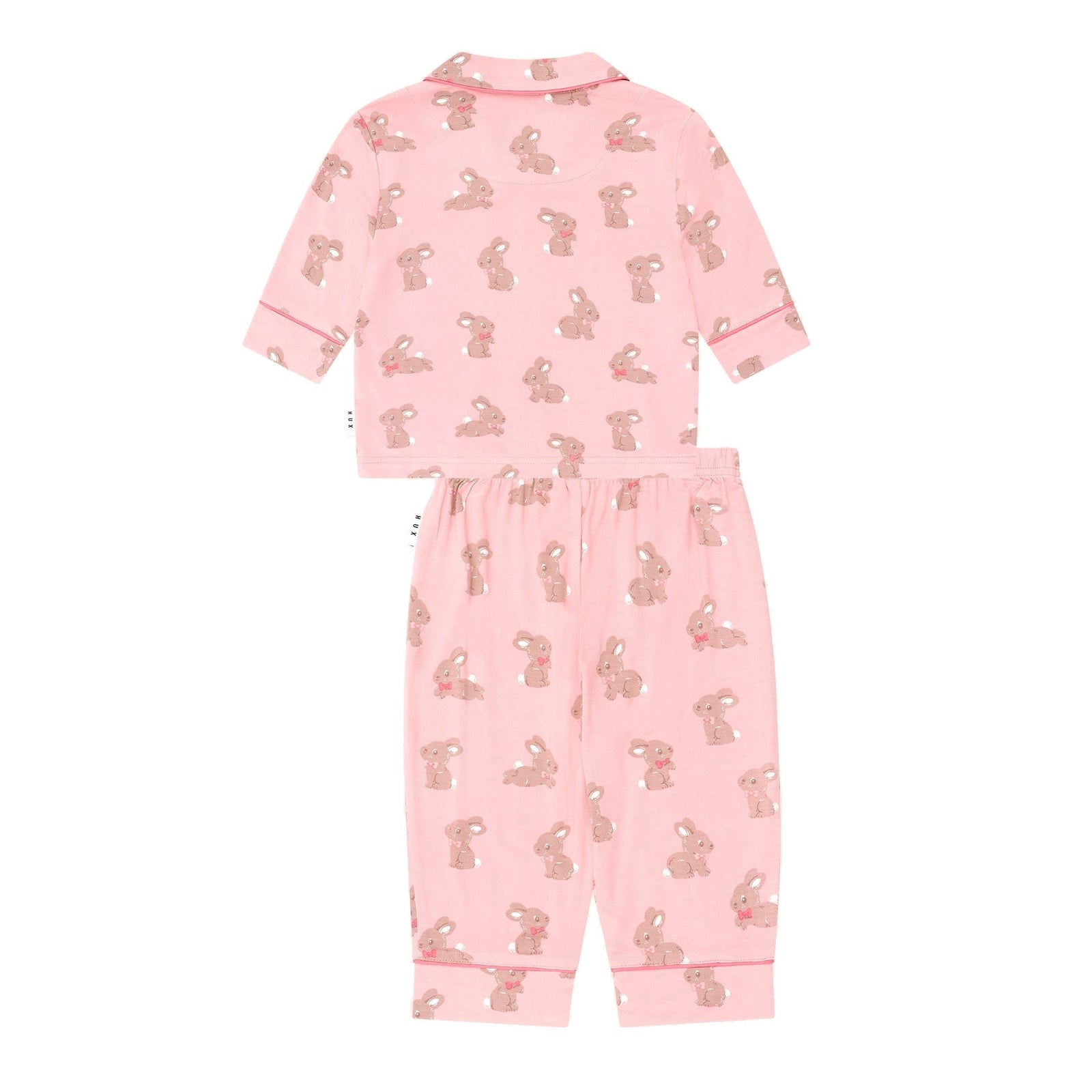 Dusty Pink Bunny Pj Set