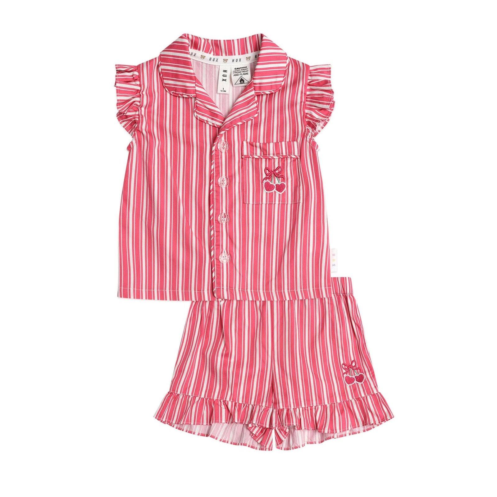 Tis The Season Frill PJs Candy Cane