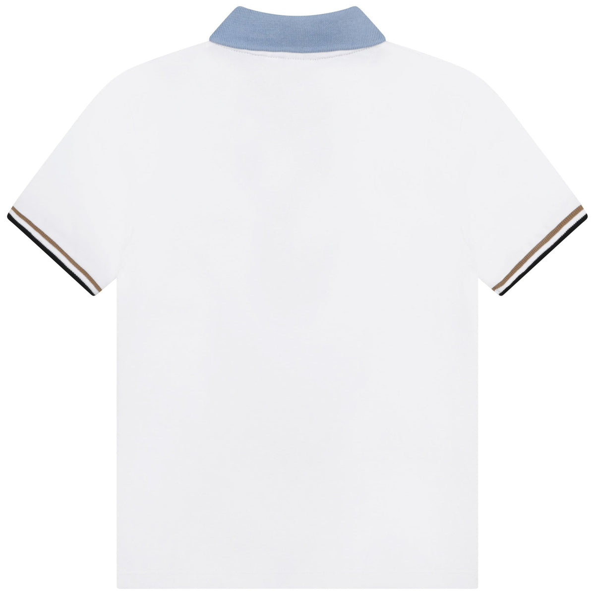 Cotton-Rich Pique Polo Shirt - White