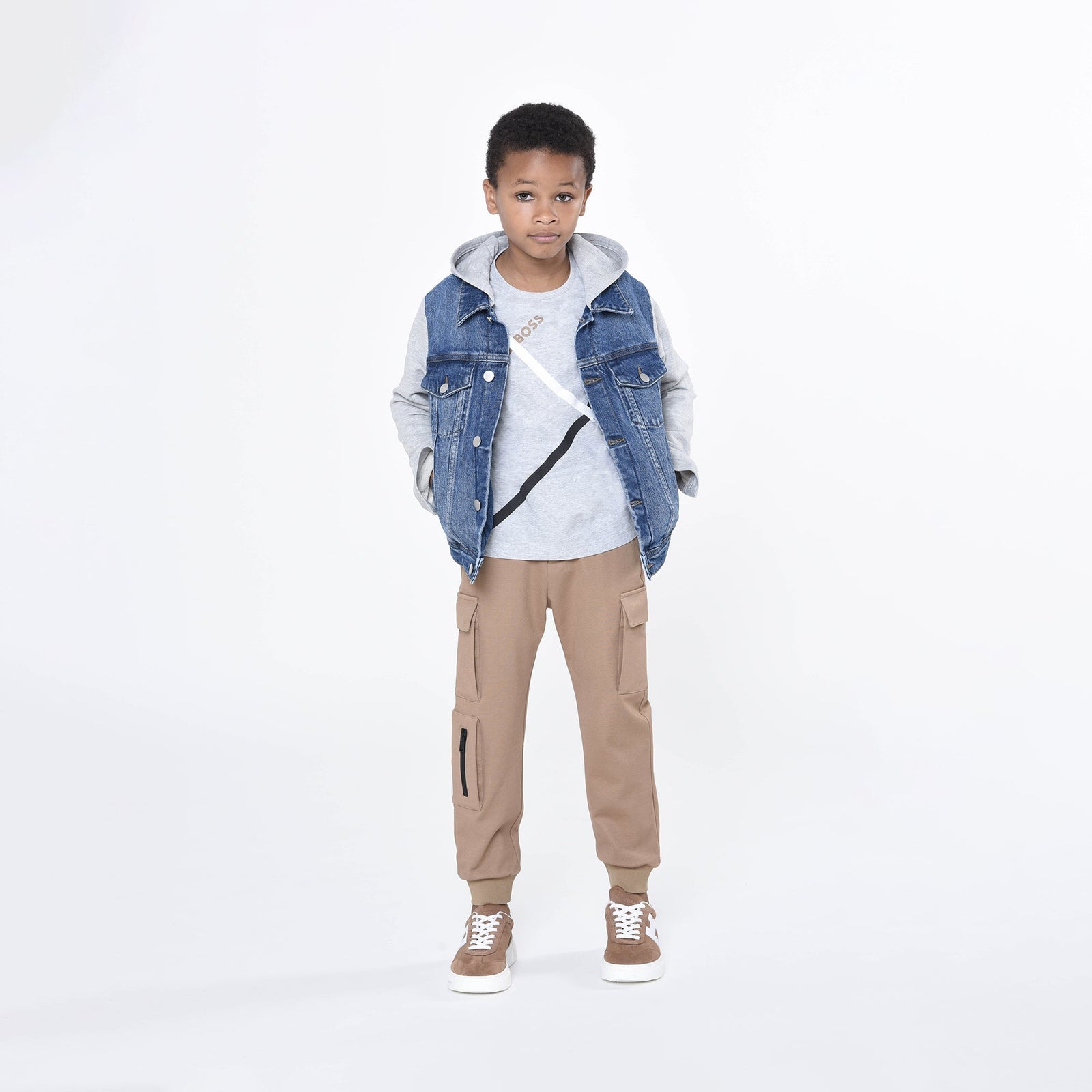 Short Sleeves Tee-Shirt - Chine Grey