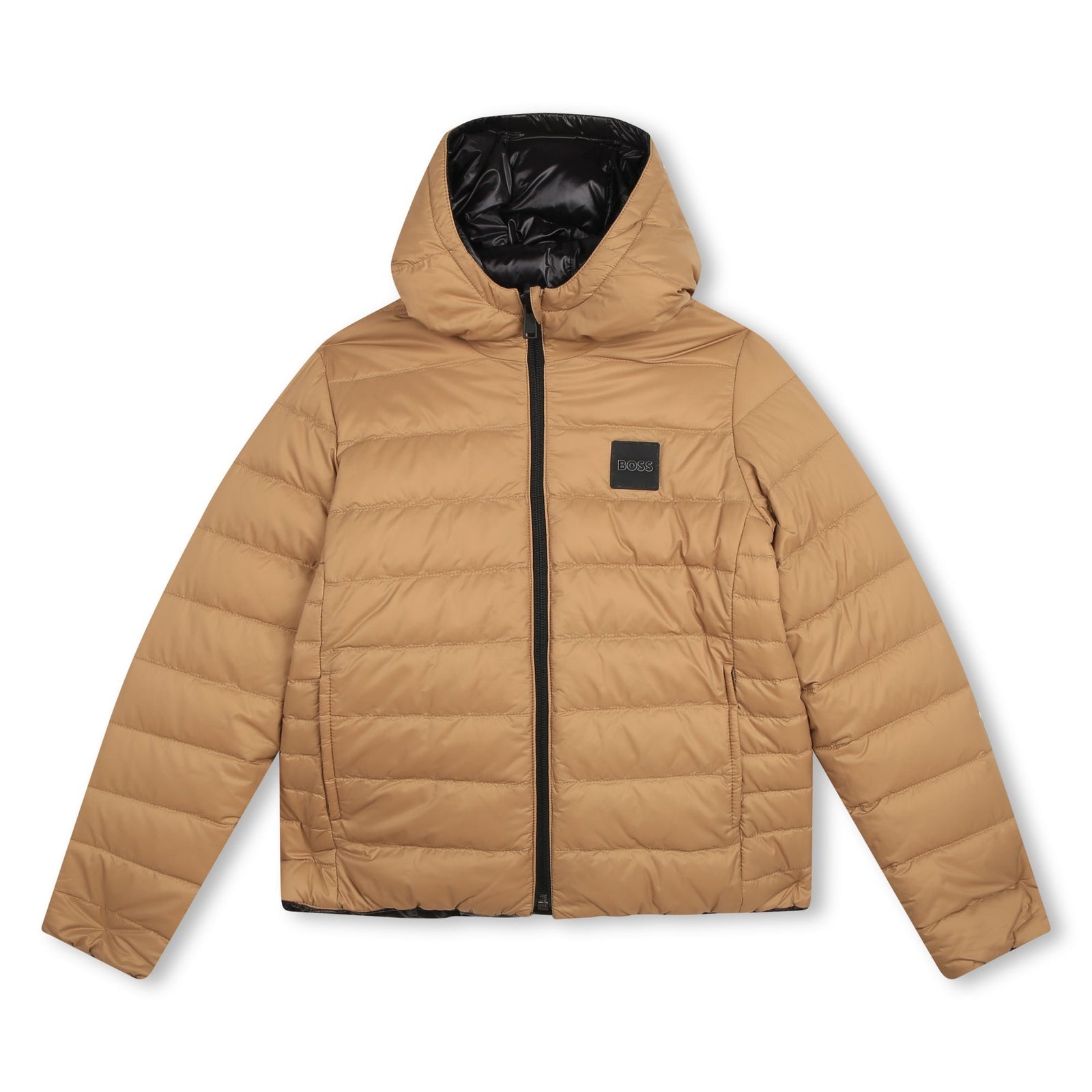 Reversible Puffer Vest - Black