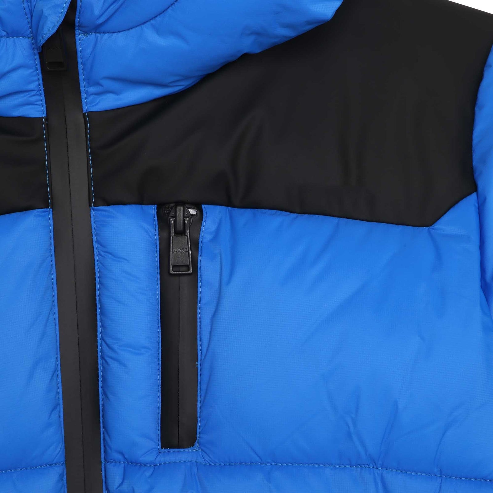 Two-Tone Hooded Parka