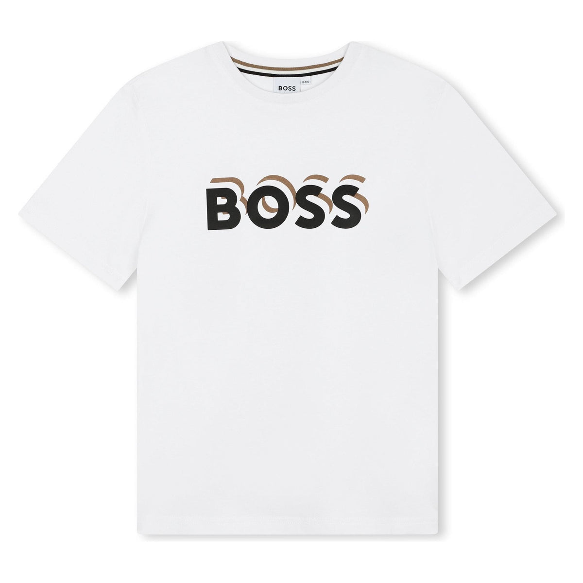 BOSS Logo SS Tee Shirt - White