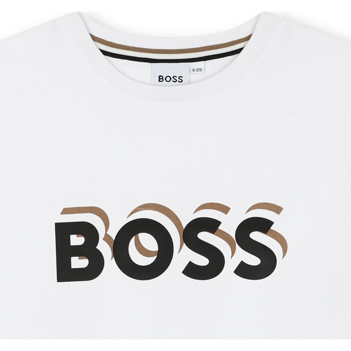 BOSS Logo SS Tee Shirt - White
