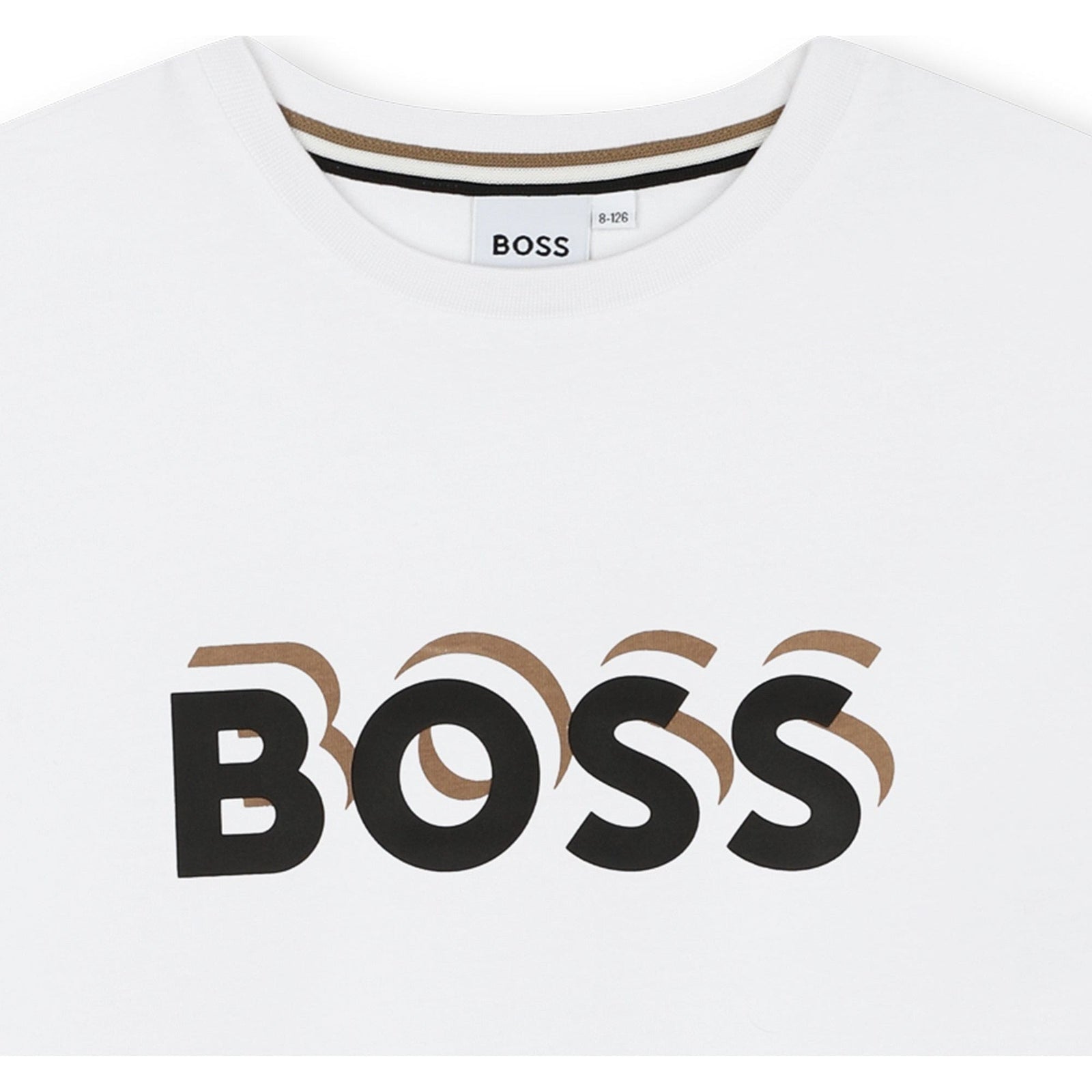BOSS Logo SS Tee Shirt - White