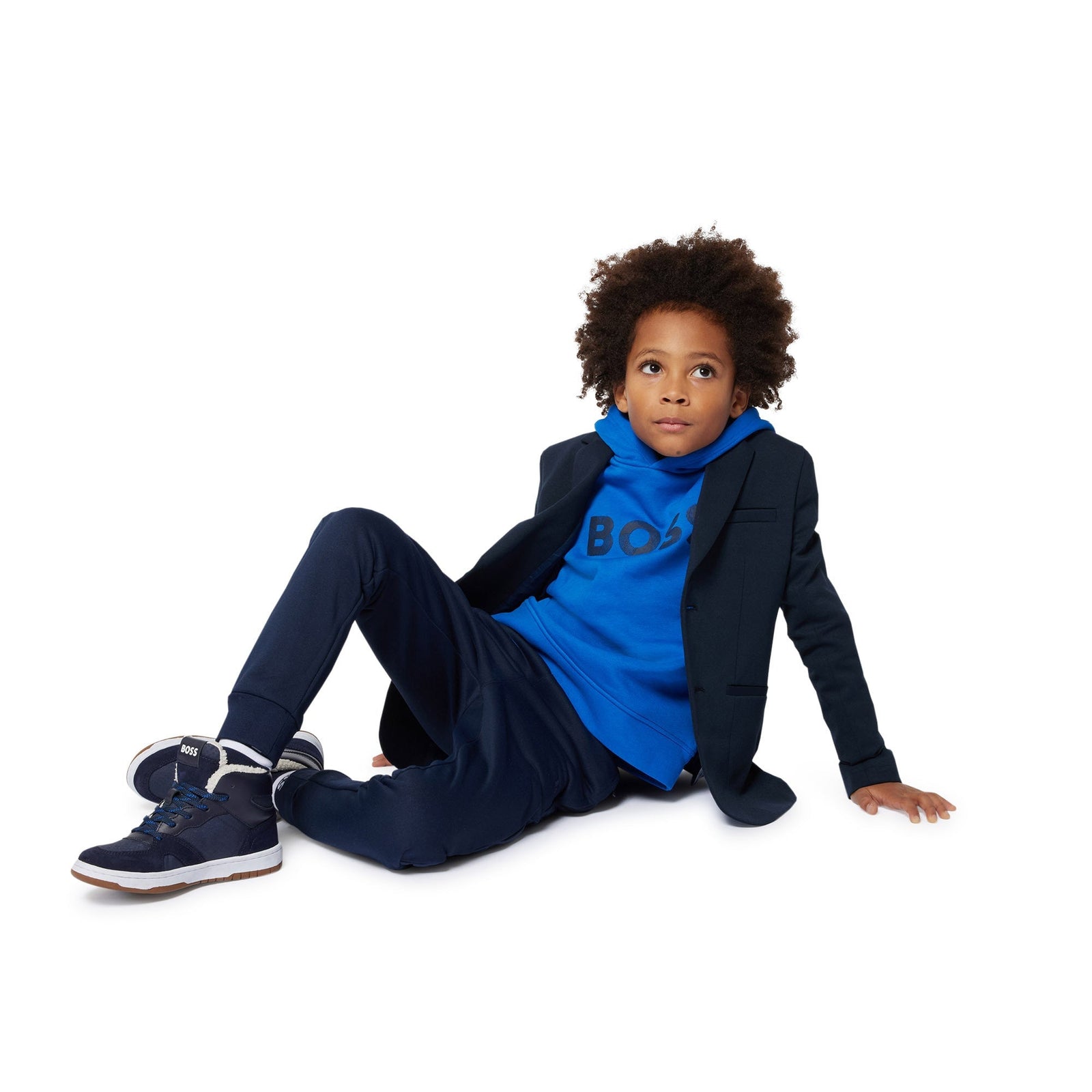 Boss Hooded Sweatshirt - Bright Cobalt