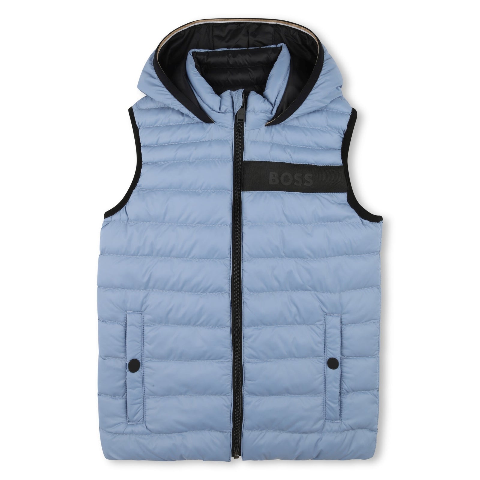 Reversible Sleeveless Vest - Medium Grey