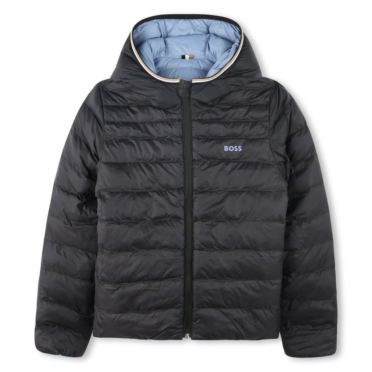 Reversible Puffer Jacket - Medium Grey