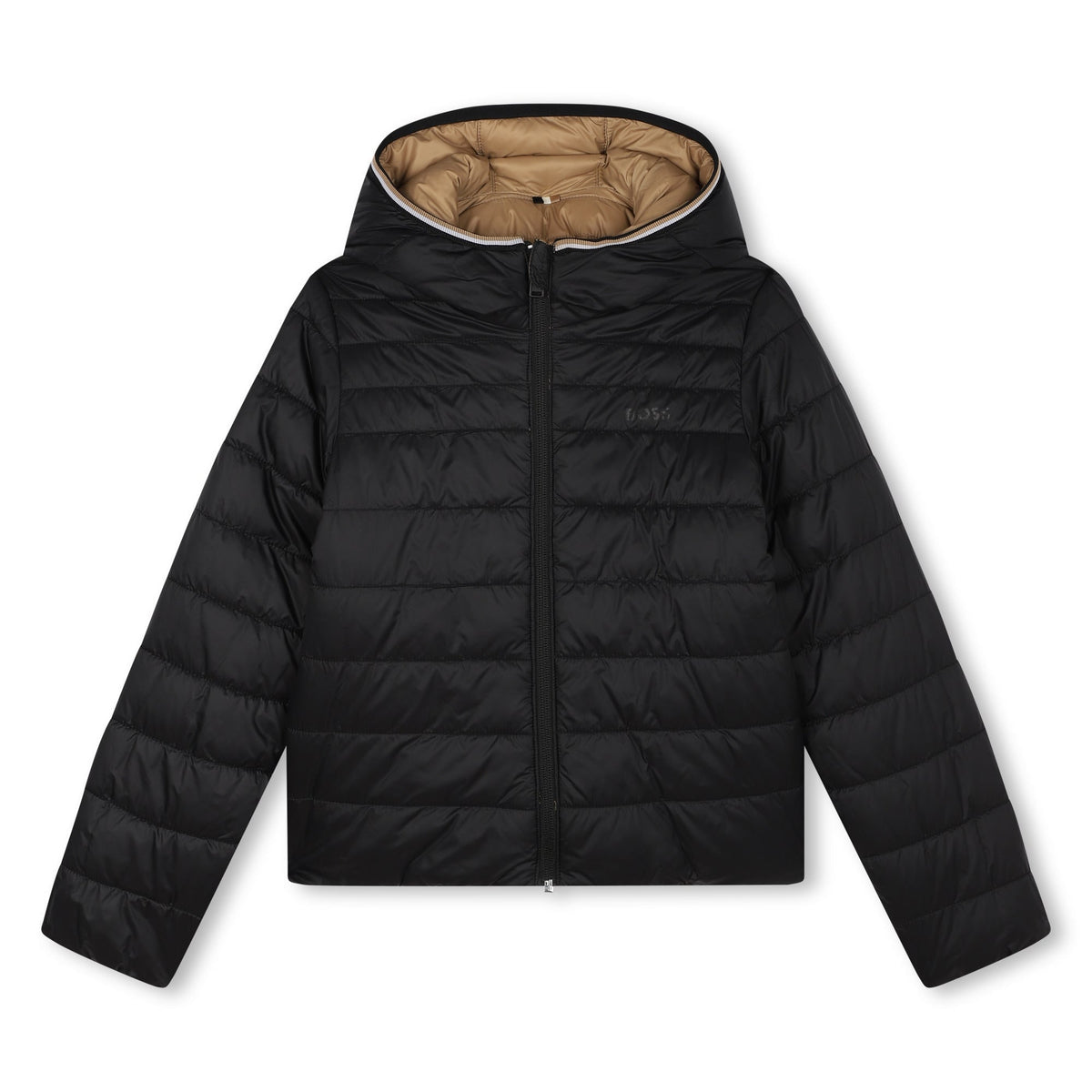 Reversible Puffer Jacket - Cookie